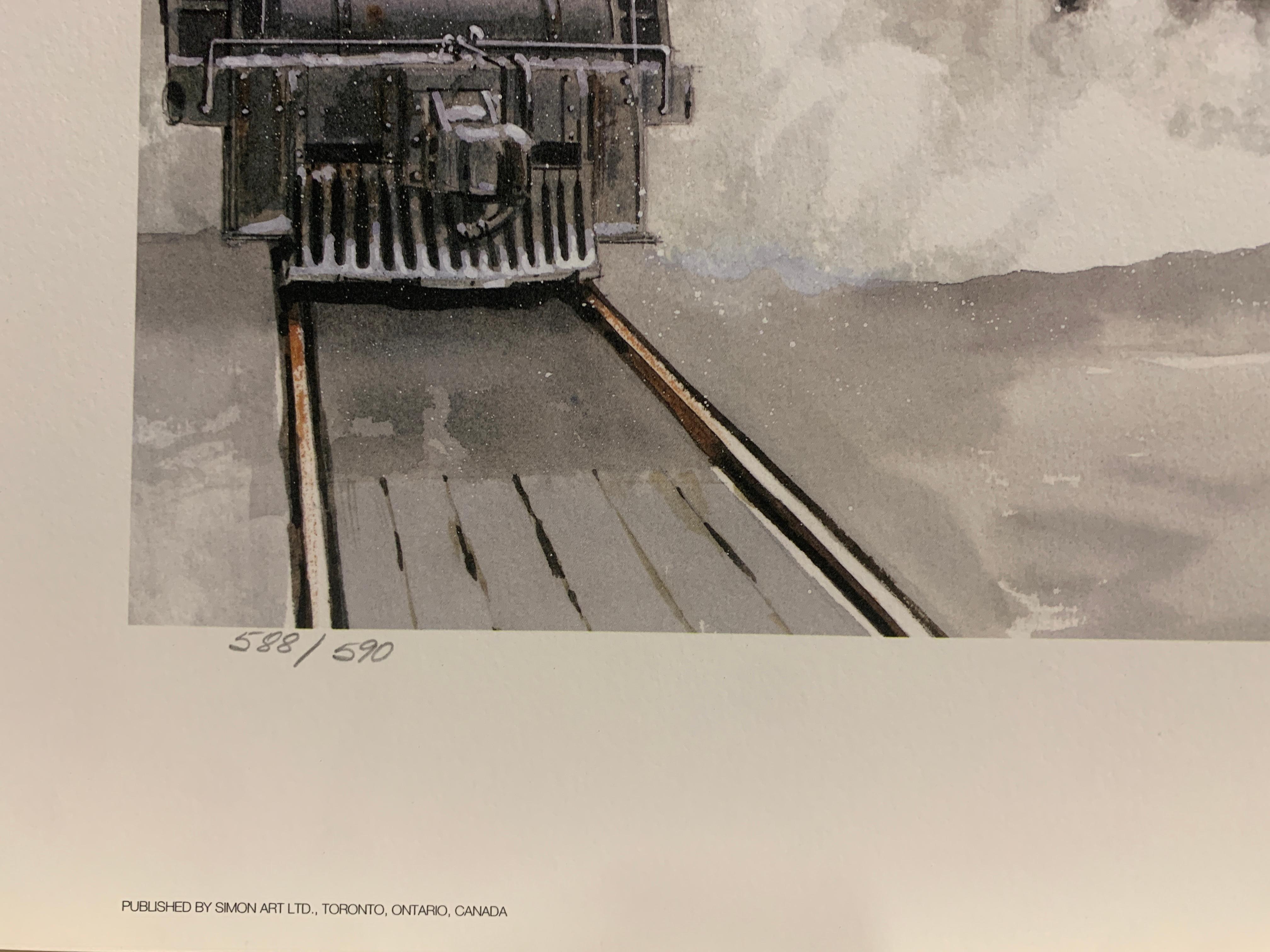 Steam - Print by Alan Kingsland