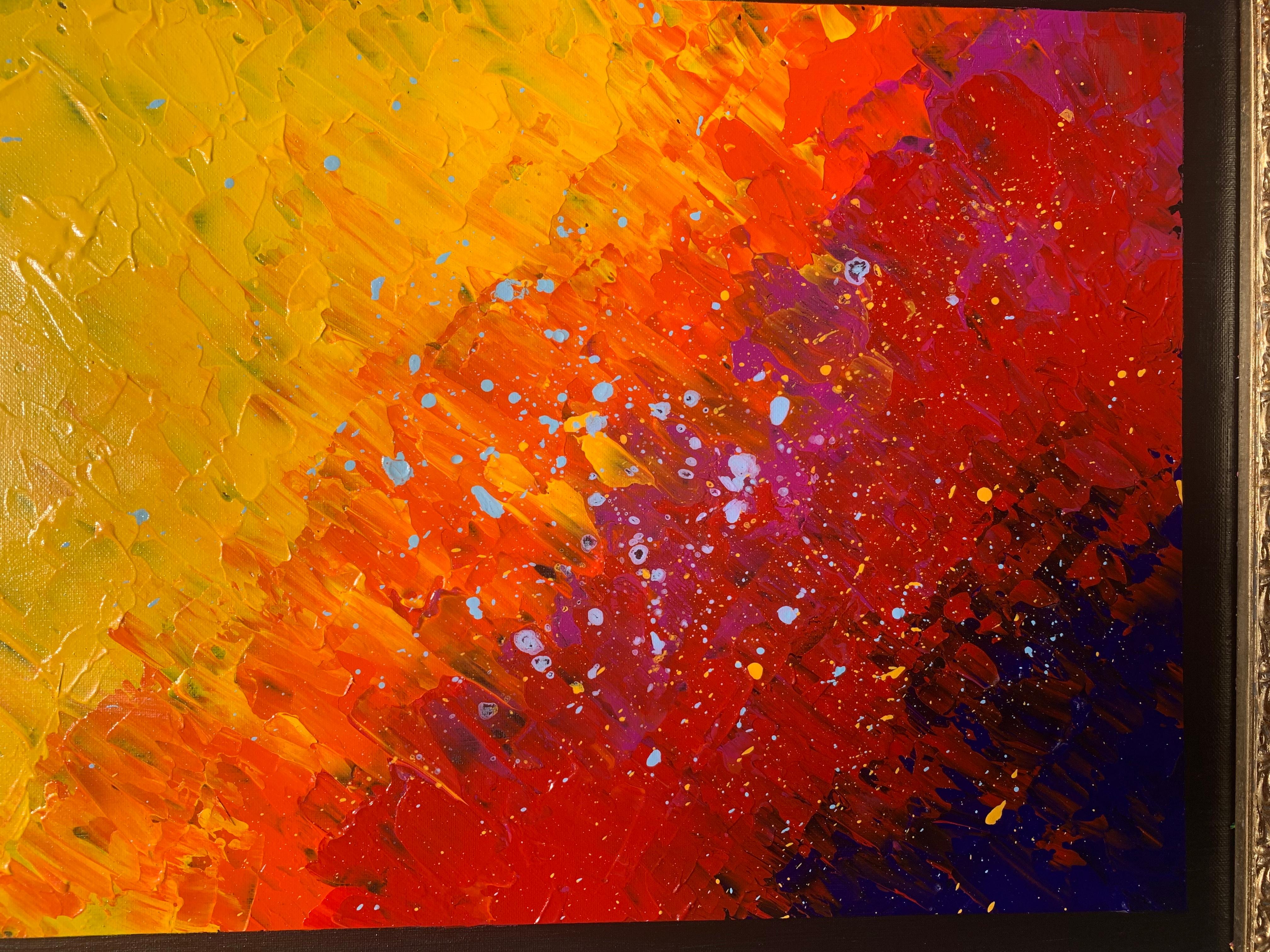Original Abstract Painting on Canvas 