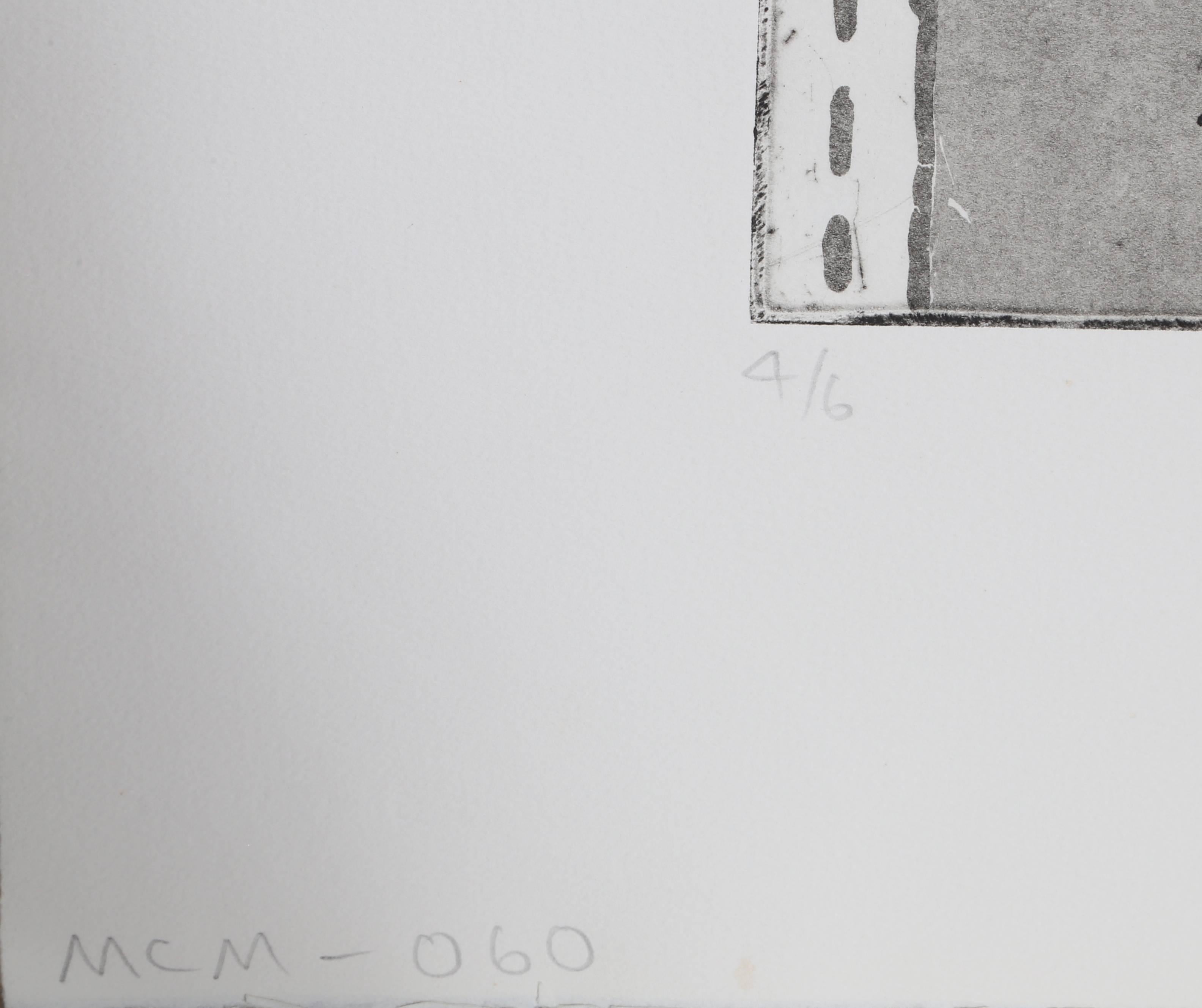 Lowest House, Geometric Aquatint Etching by Alan Parker For Sale 1