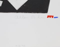 Round House, gravure abstraite géométrique d'Alan Parker