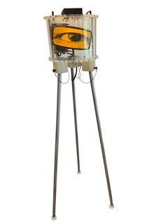 Alan Rath "Optical Cylinder IV" 2008 electronic sculpture