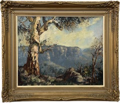 Three Sisters in Blue Mountains, New South Wales Australia by Australian Artist