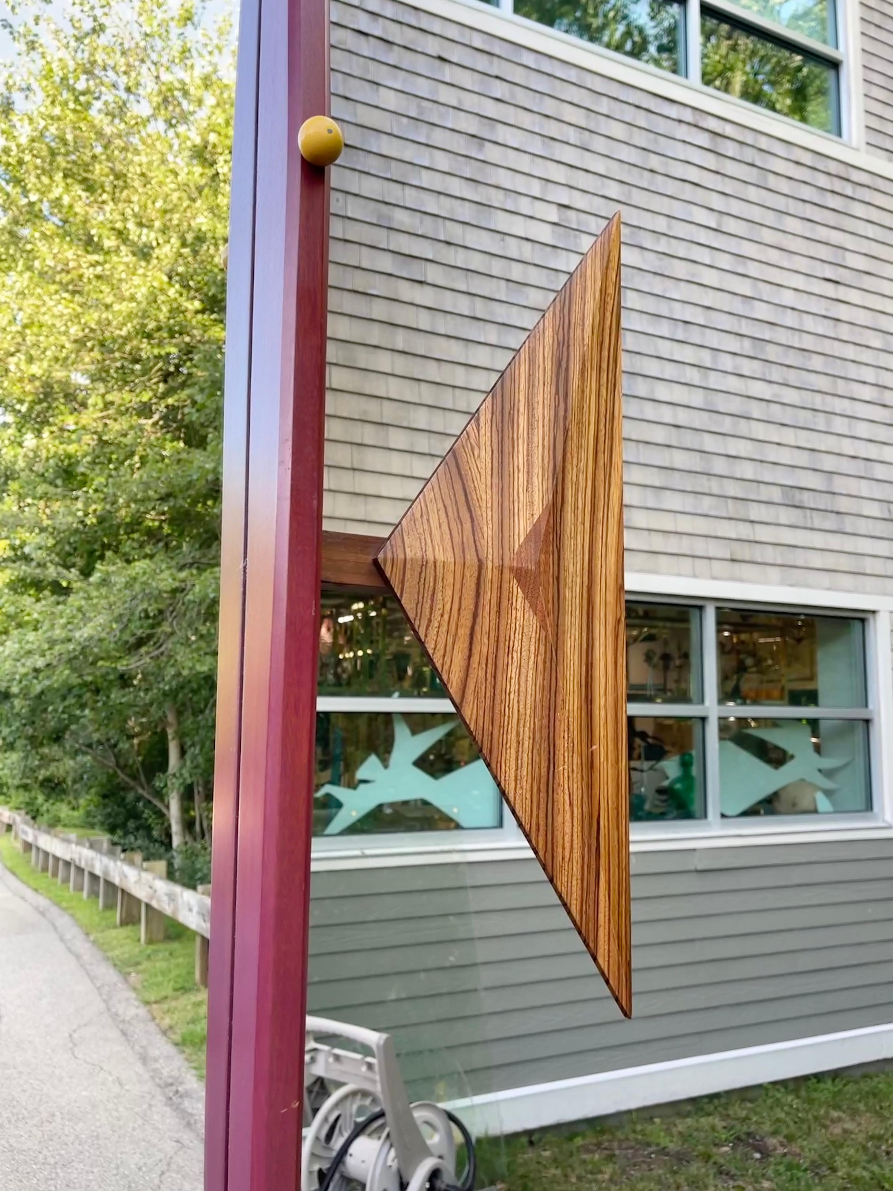 American Studio Craft Wall Mirror by Alan S. Kushner For Sale 3