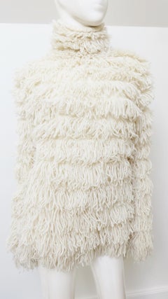 Alan Scott of Johnstons Cashmere Sweater with Fringe