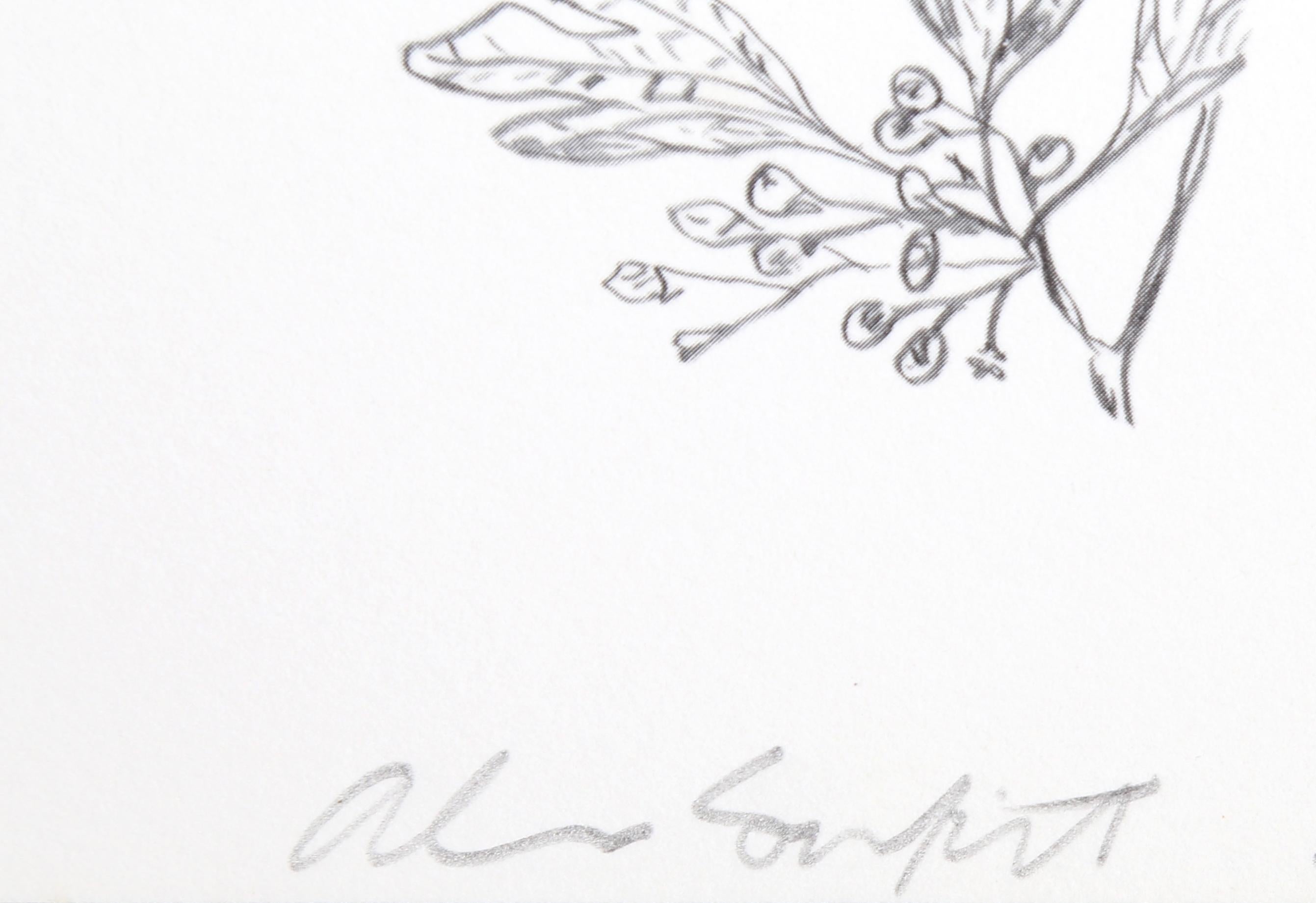 Manhattan Triptych, Set of Three NYC Conceptual Art Lithographs by Alan Sonfist For Sale 5