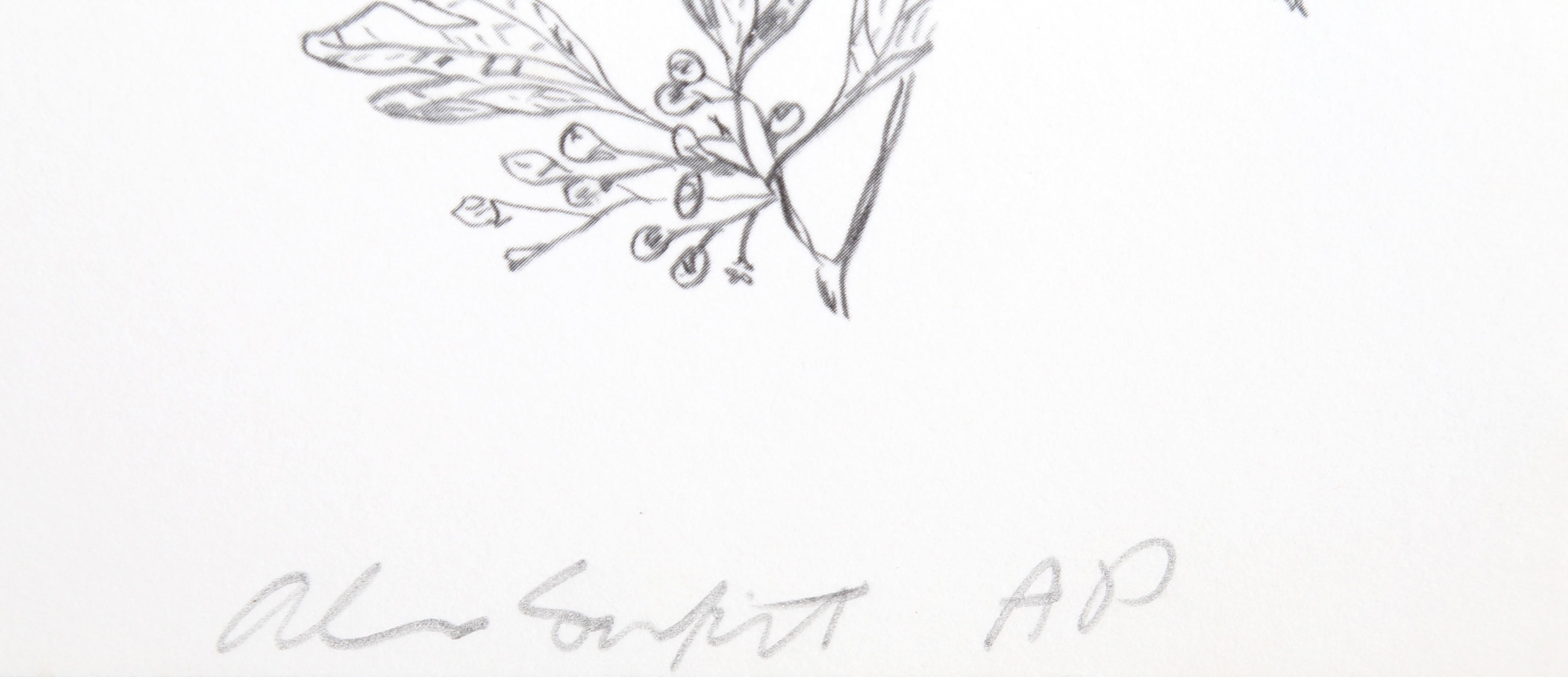 Manhattan Triptych, Set of Three NYC Conceptual Art Lithographs by Alan Sonfist For Sale 6