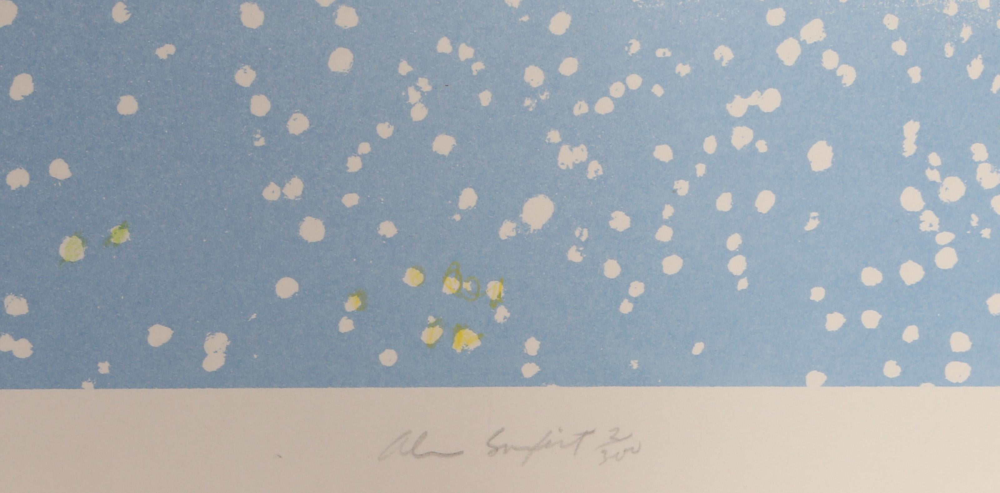 Nebula, Conceptual Lithograph by Alan Sonfist For Sale 1