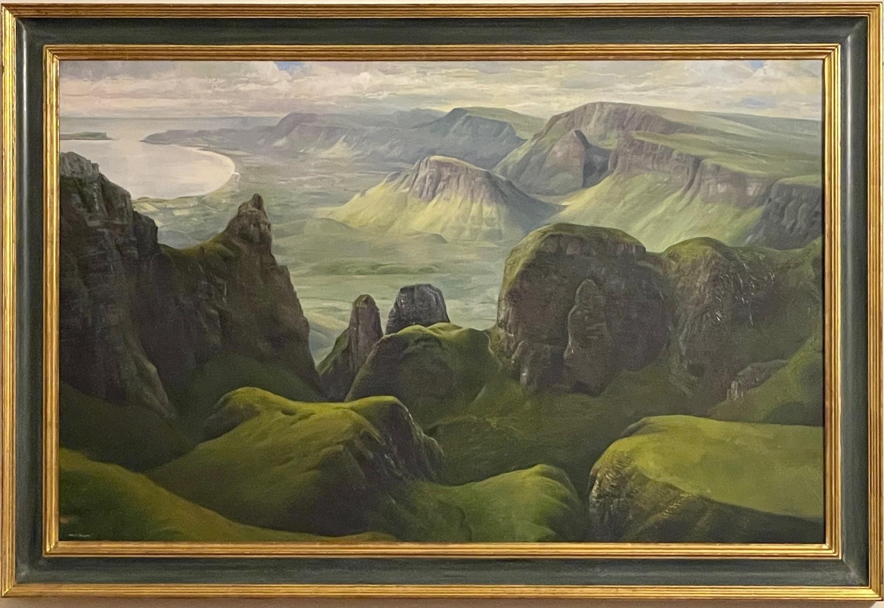 Alan Thompson Landscape Painting - The Quiraing, Isle of Skye