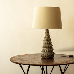 Alan Wallwork Lámpara de sobremesa de gres años 70