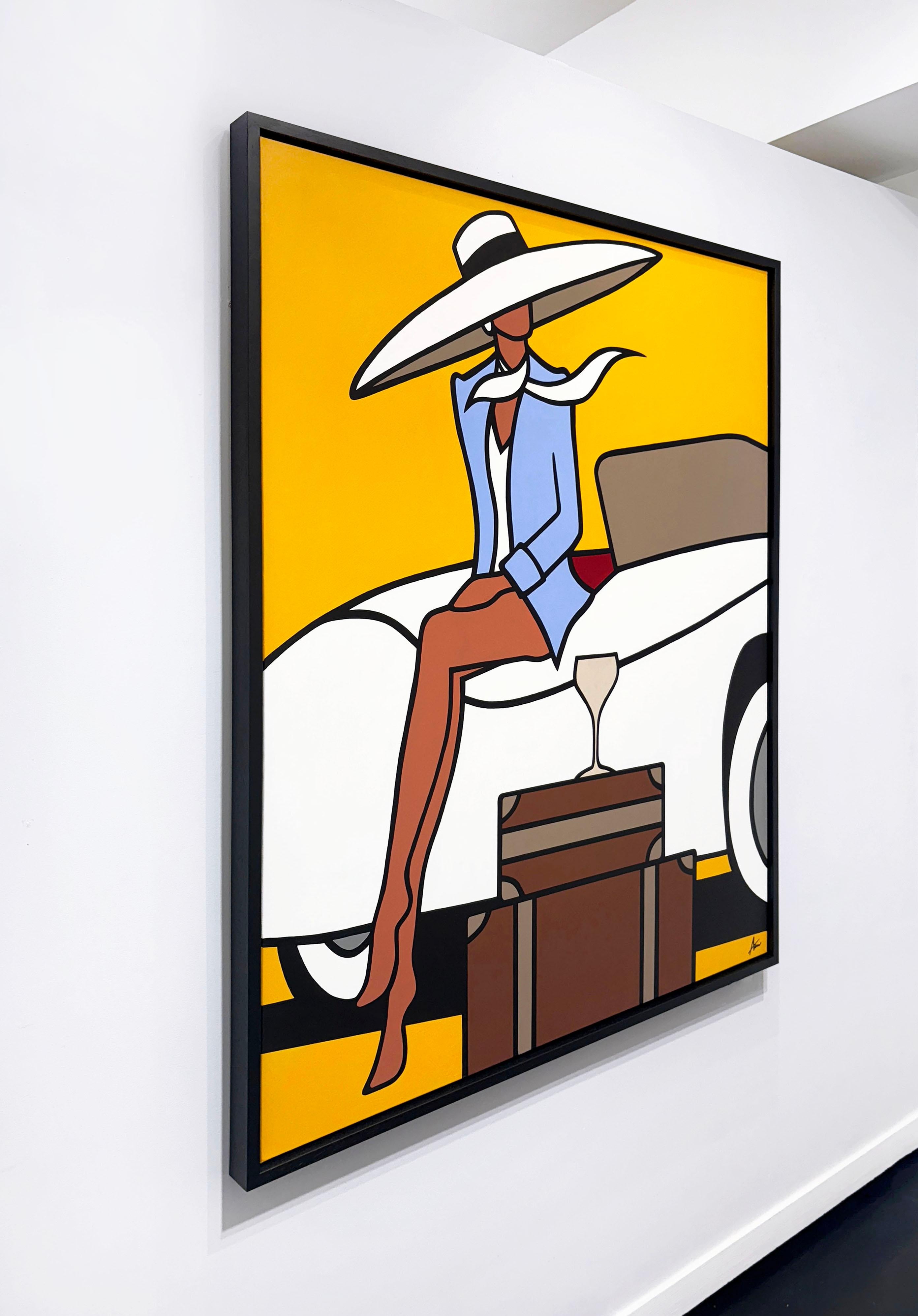 Viaje Clásico - Painting Contemporáneo de Alan Walsh