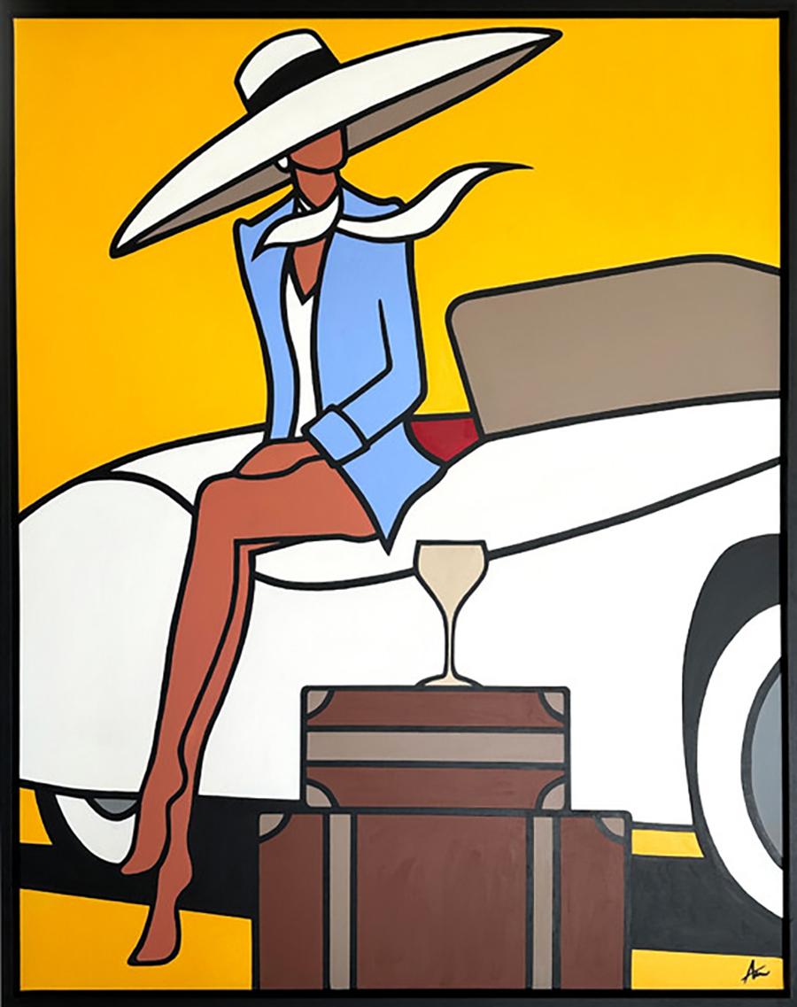 Figurative Painting de Alan Walsh - Viaje Clásico