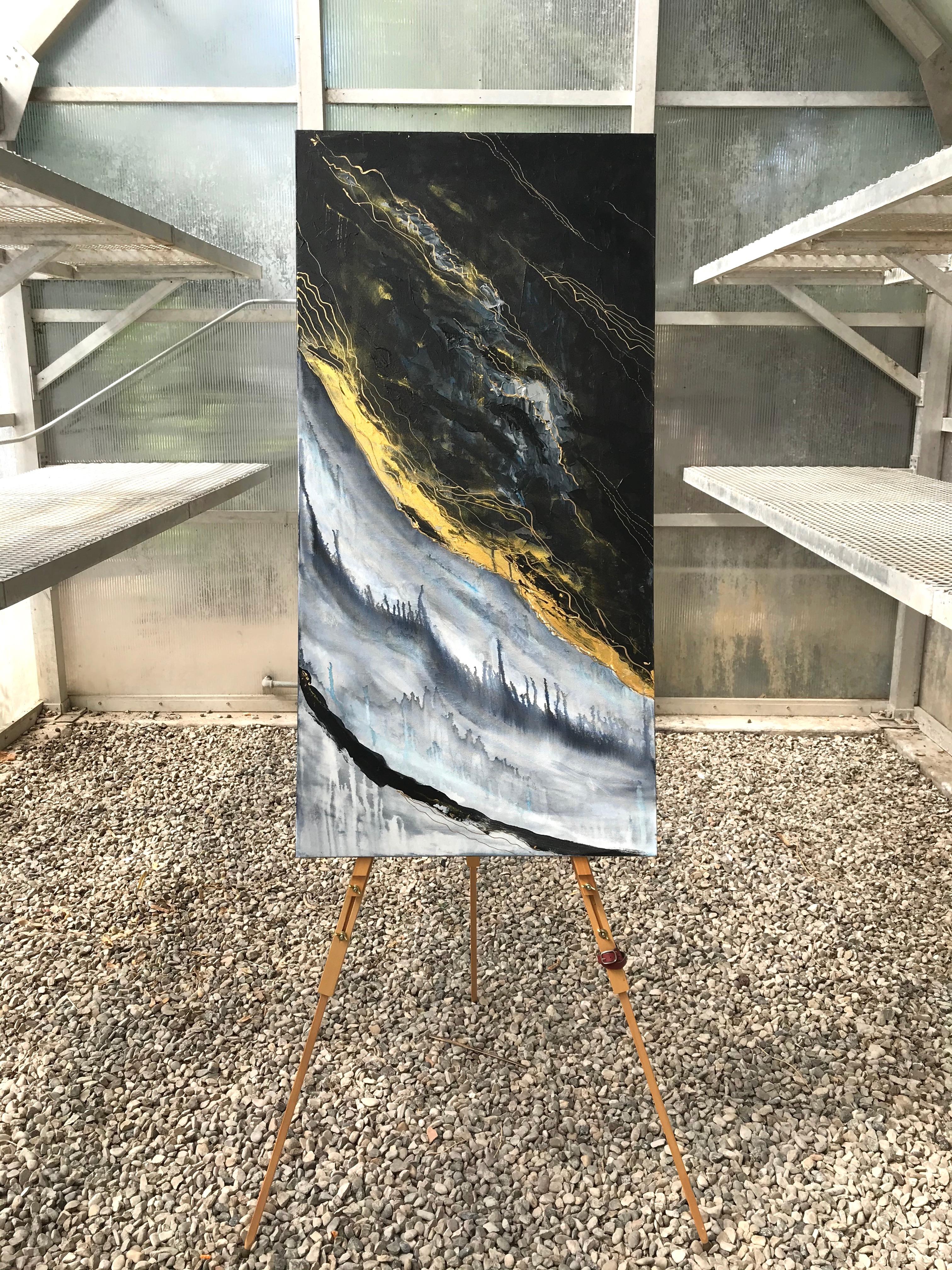 Last Light, Abstract Painting For Sale 1