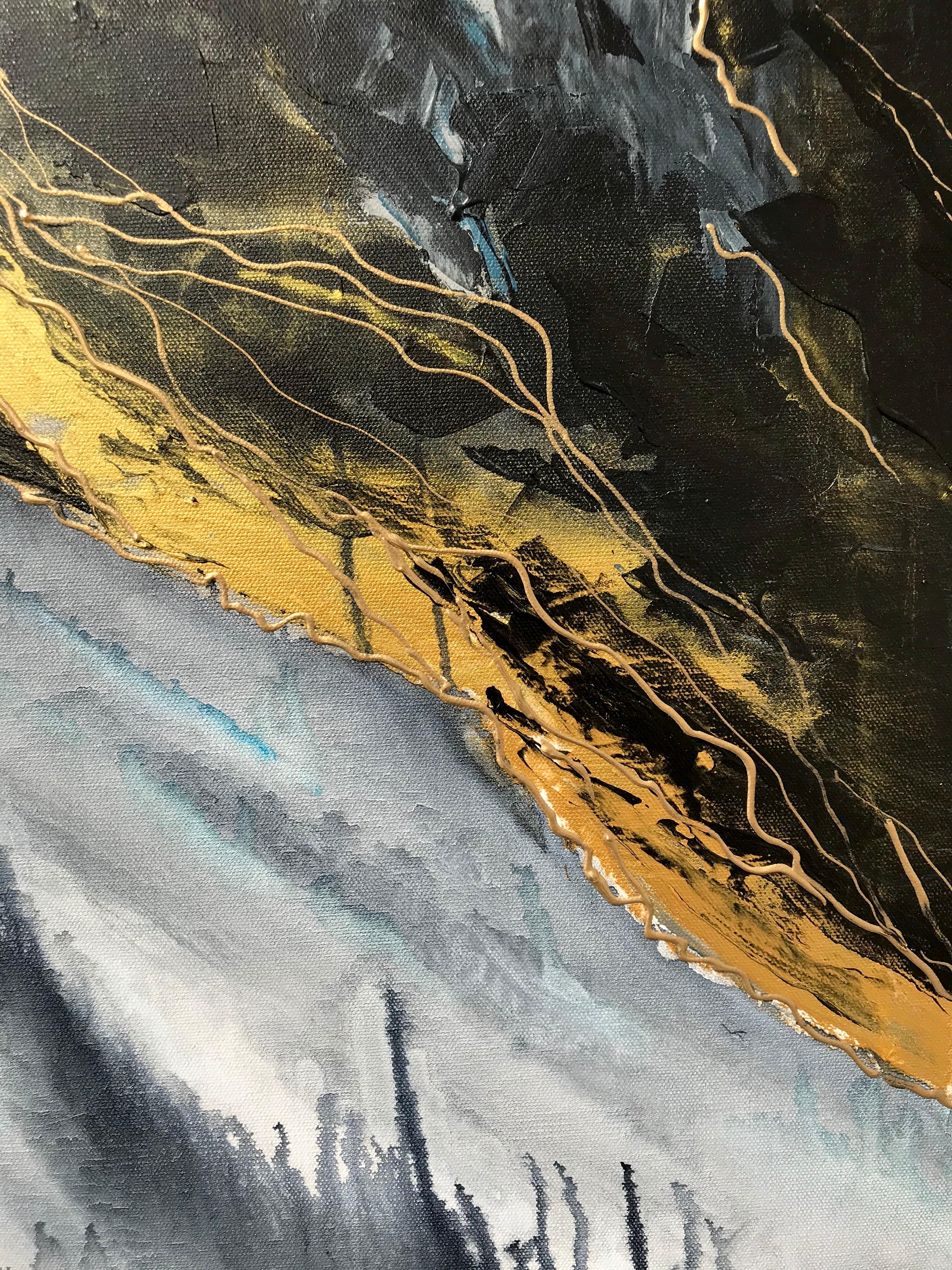 Last Light, Abstract Painting For Sale 2
