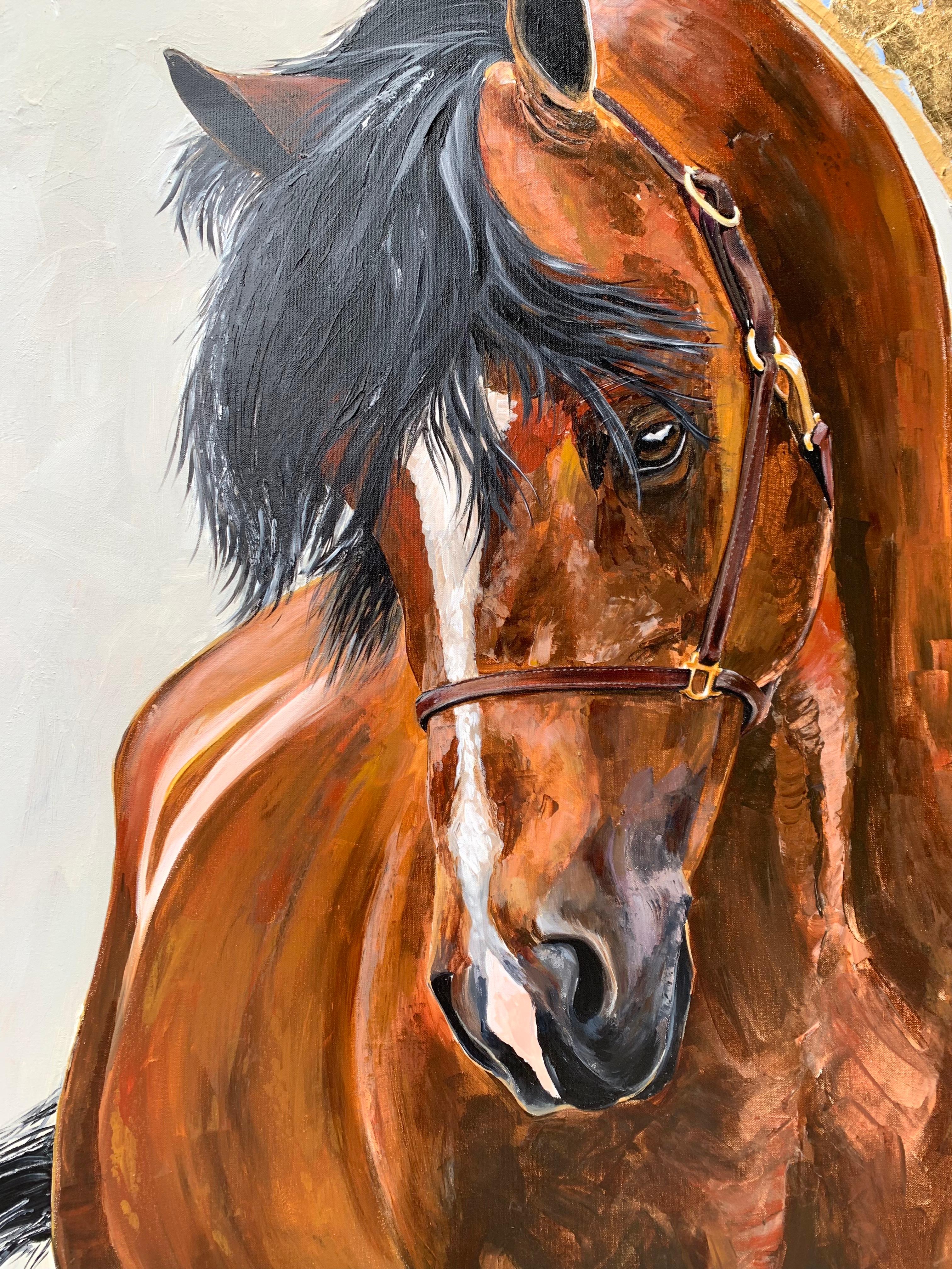 Noble Horse, Original Painting For Sale 1