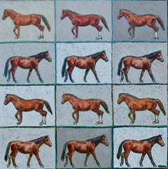 Uno entre muchos, Pintura al óleo