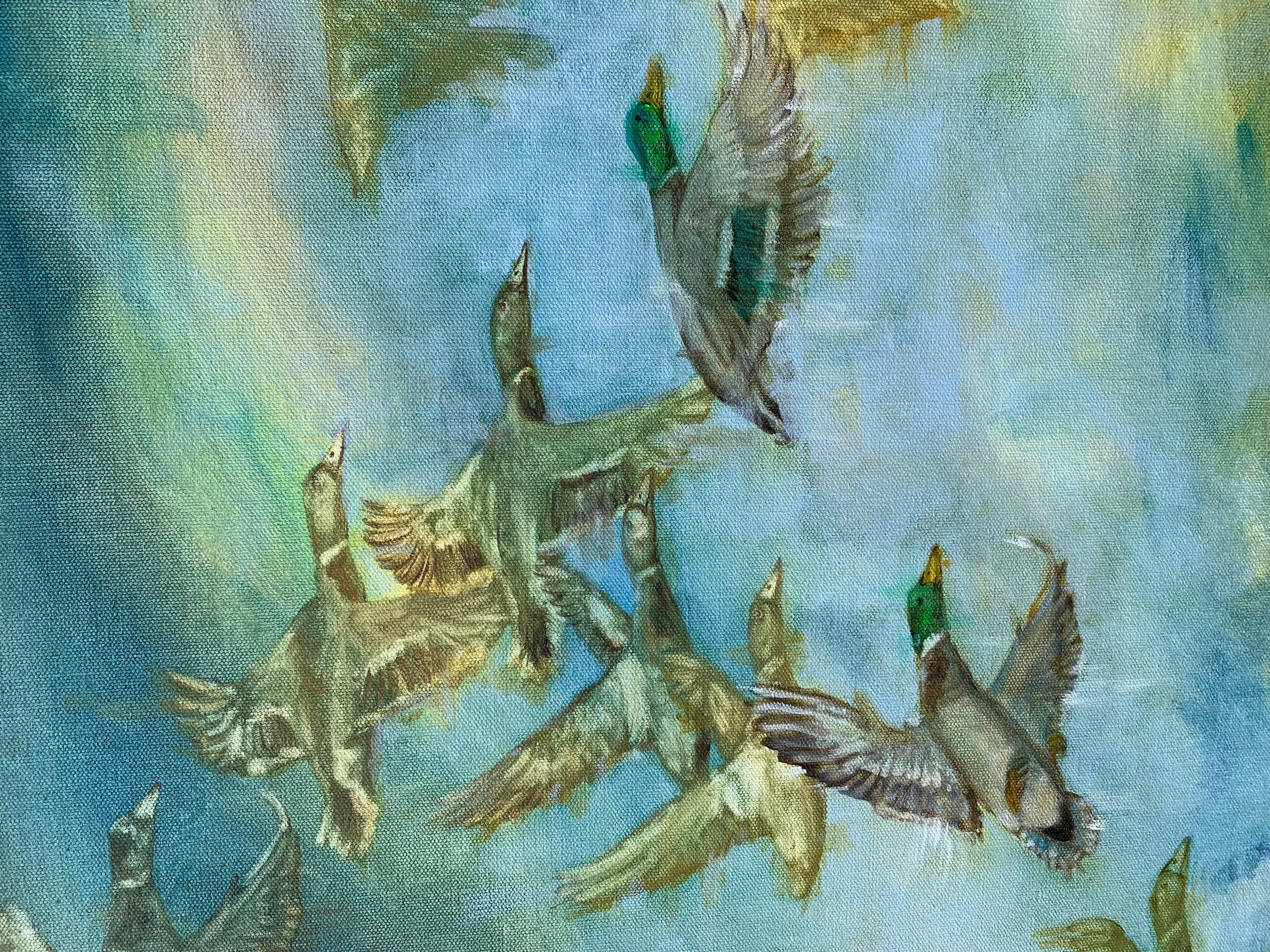 Armonía celeste, Pintura al óleo en venta 1
