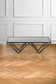 "Alanda" coffee table in the style of Paolo Piva for B&B Italia, 1980s
