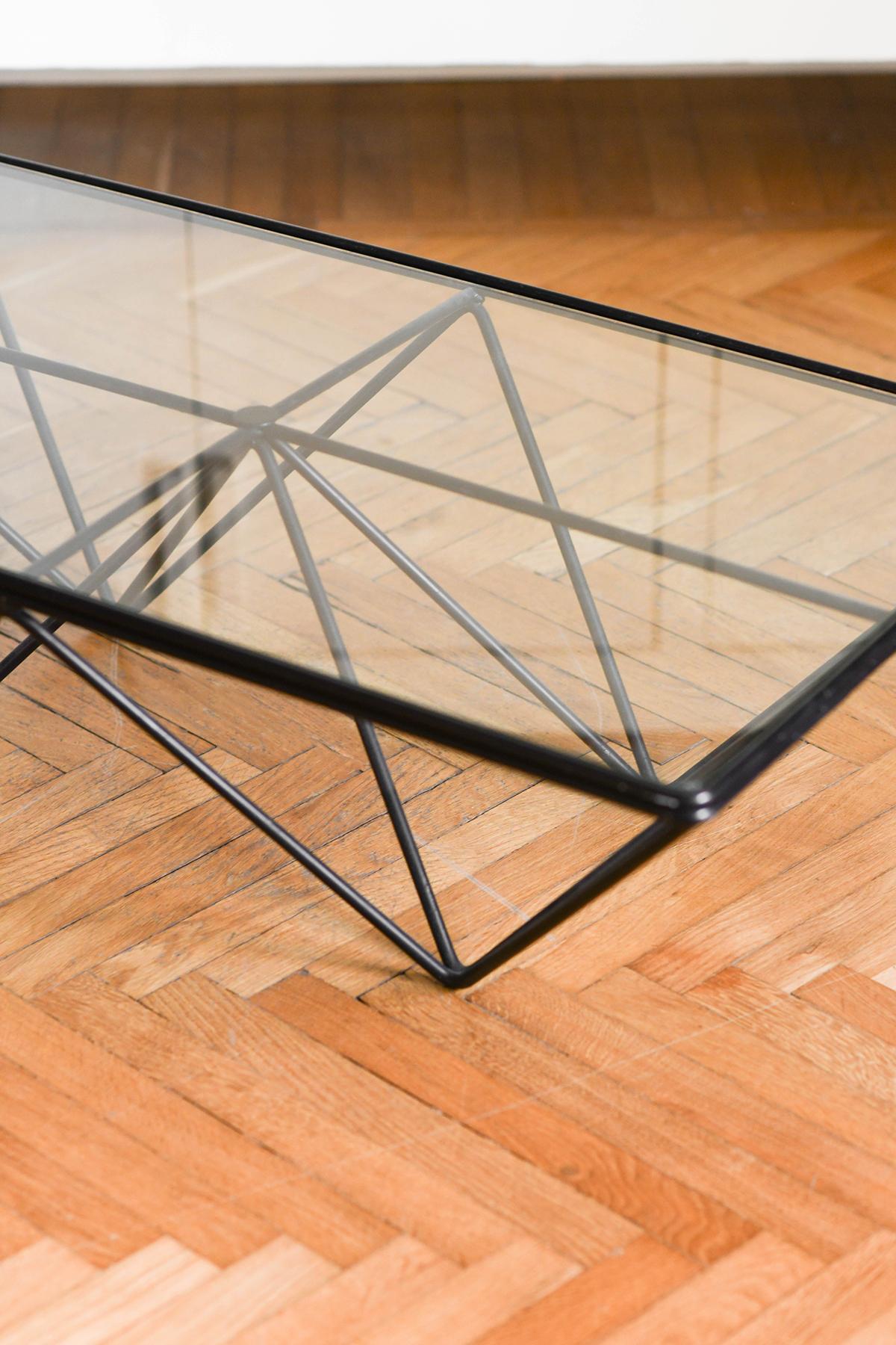 Alanda coffee table by Paolo Piva for B&B Italia, 1980 In Good Condition For Sale In Roma, RM