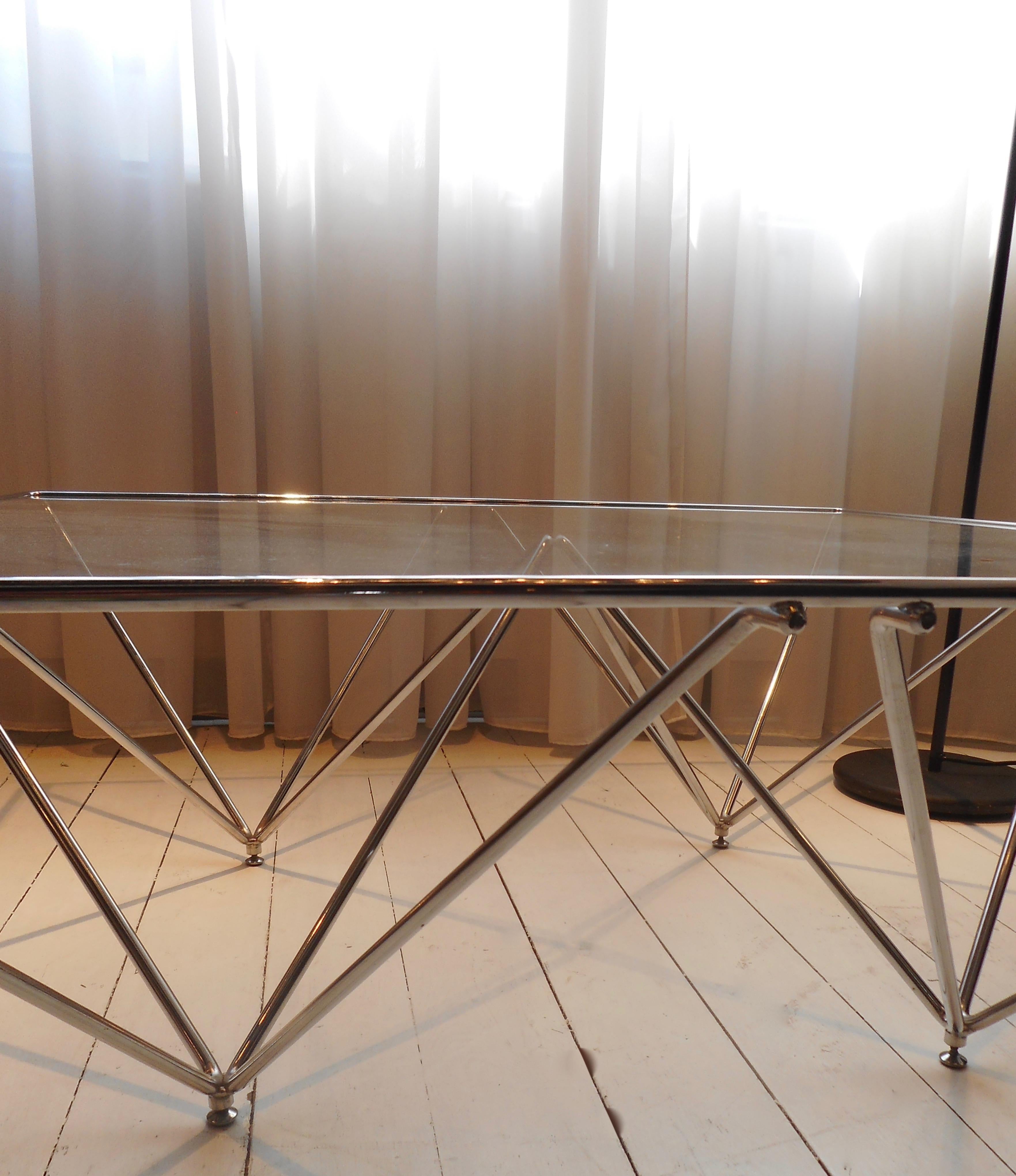 Mid-Century Modern Alanda Low Table Designed by Paolo Piva for B&B, Italy, 1980