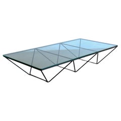 Alanda Rectangular Glass Coffee Table by Paolo Piva for B&B Italia