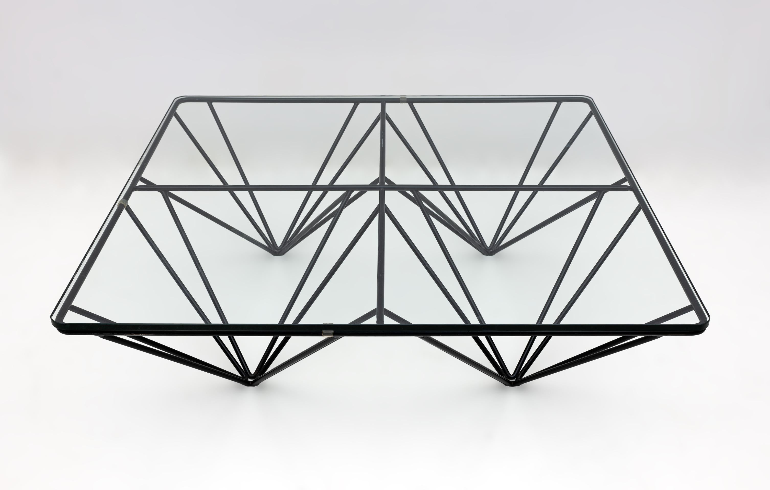 Alanda Square Coffee Table by Paolo Piva for B&B Italia, 1980s For Sale 1