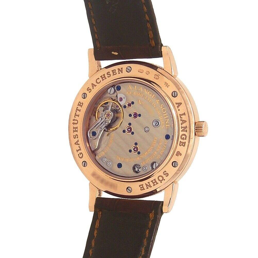 A. Lange & Söhne 1815 18 Karat Rose Gold Manual Men's Watch 206.032 For Sale 2