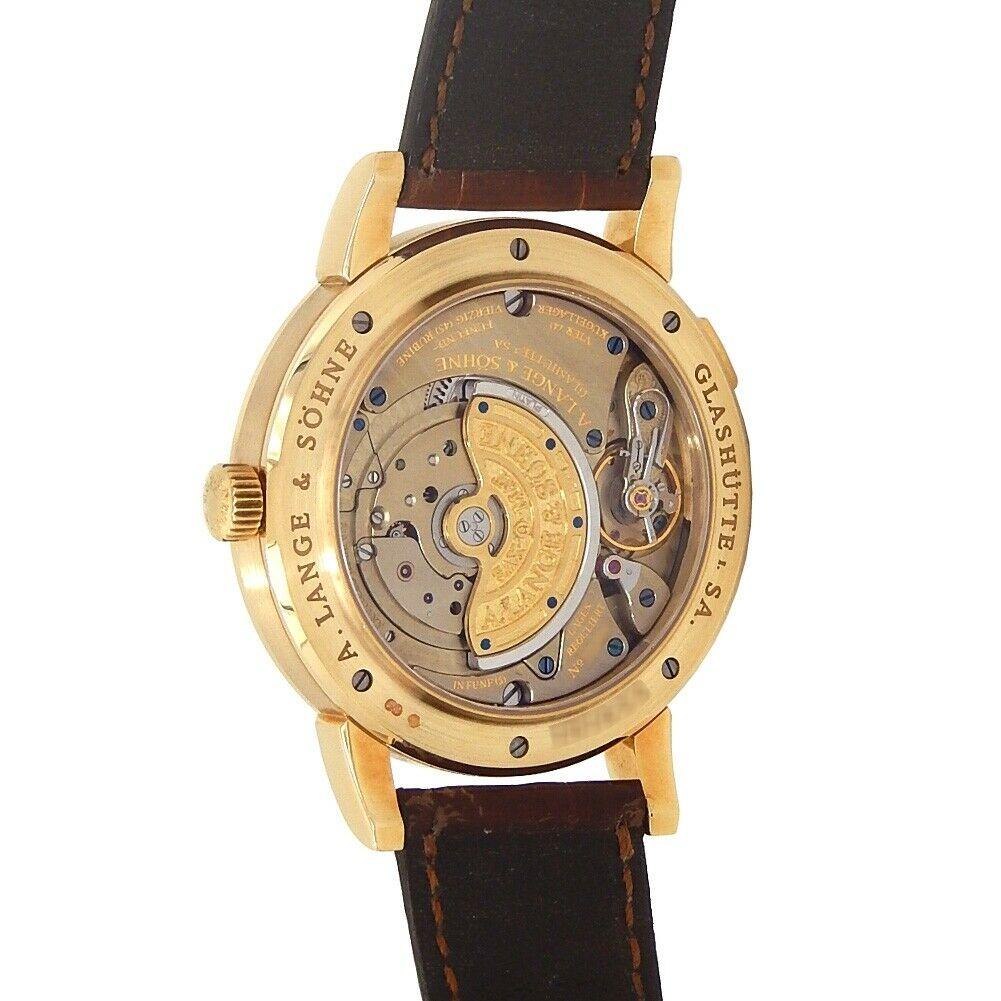 A.Lange & Sohne Grand Langematik 18k Yellow Gold Automatic Men's Watch 309.021 For Sale 1