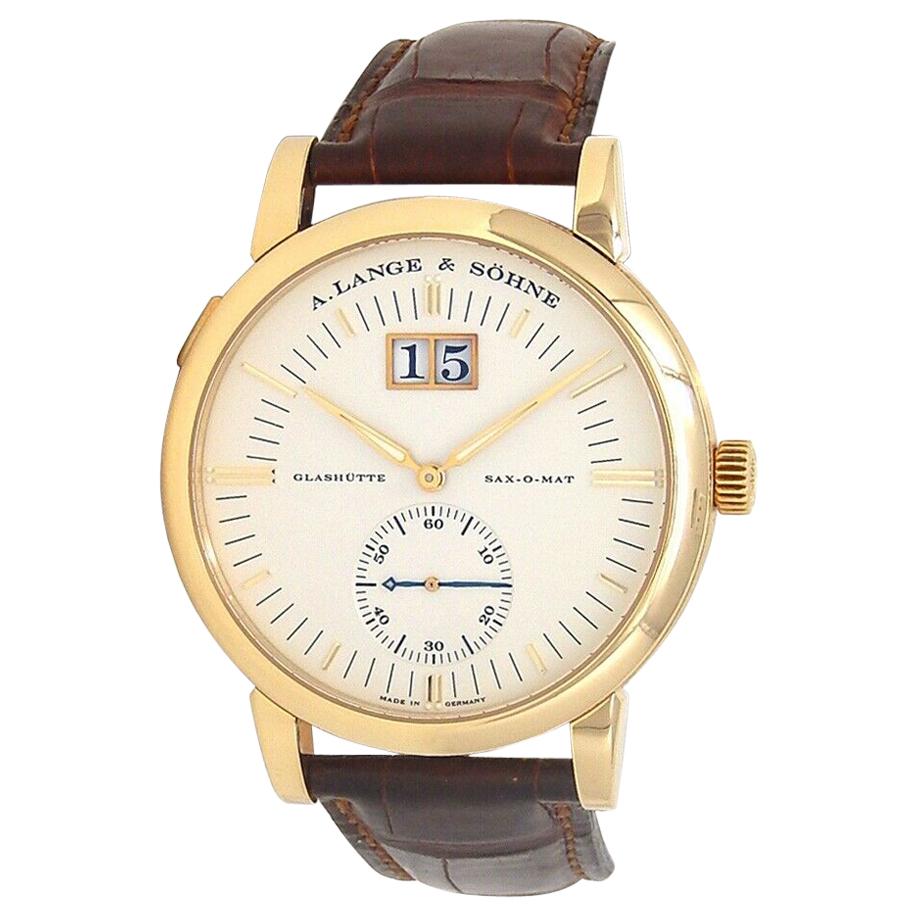 A.Lange & Sohne Grand Langematik 18k Yellow Gold Automatic Men's Watch 309.021 For Sale