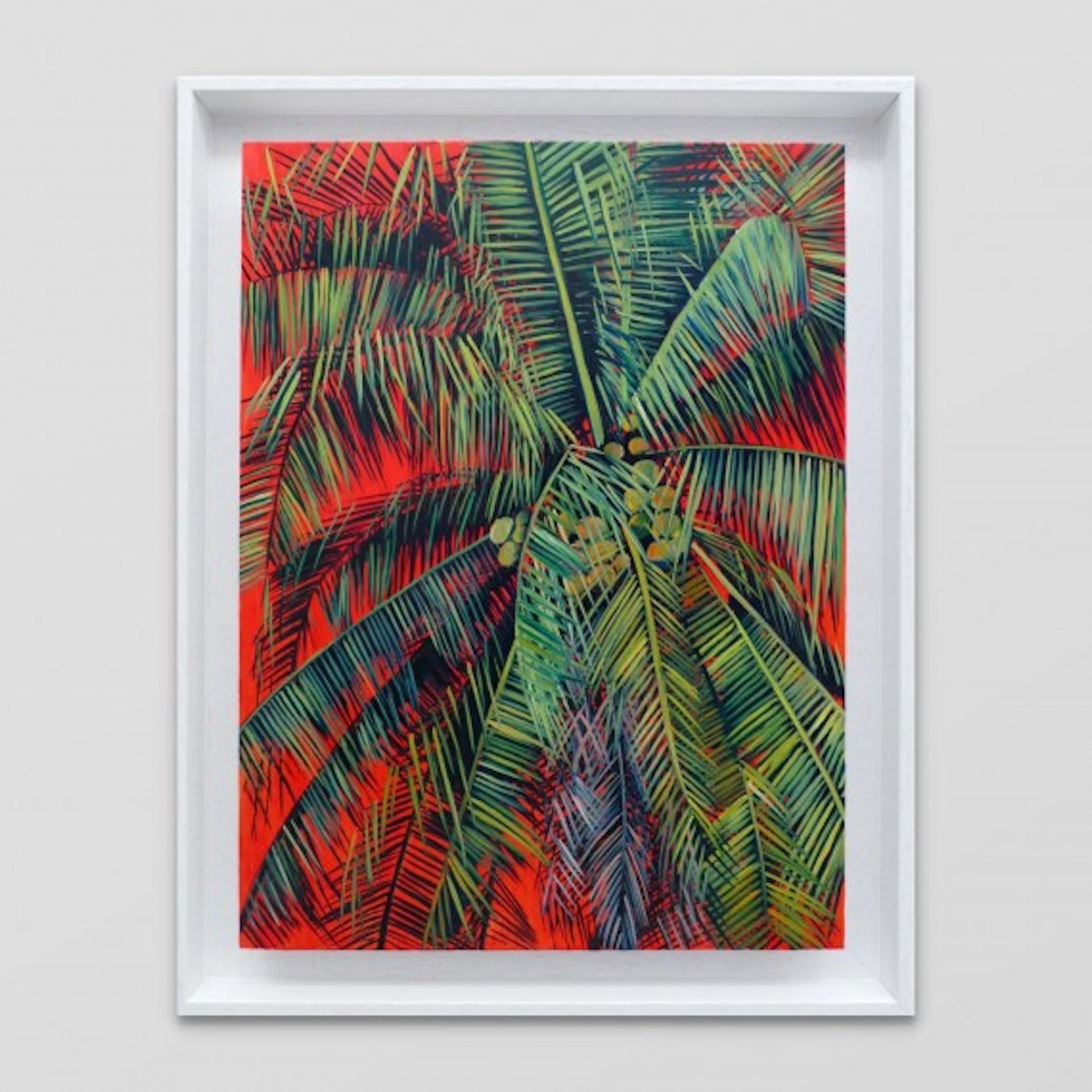 Agonda, Alanna Eakin, peinture originale, Pop Art, œuvre d'art tropicale, abordable en vente 7