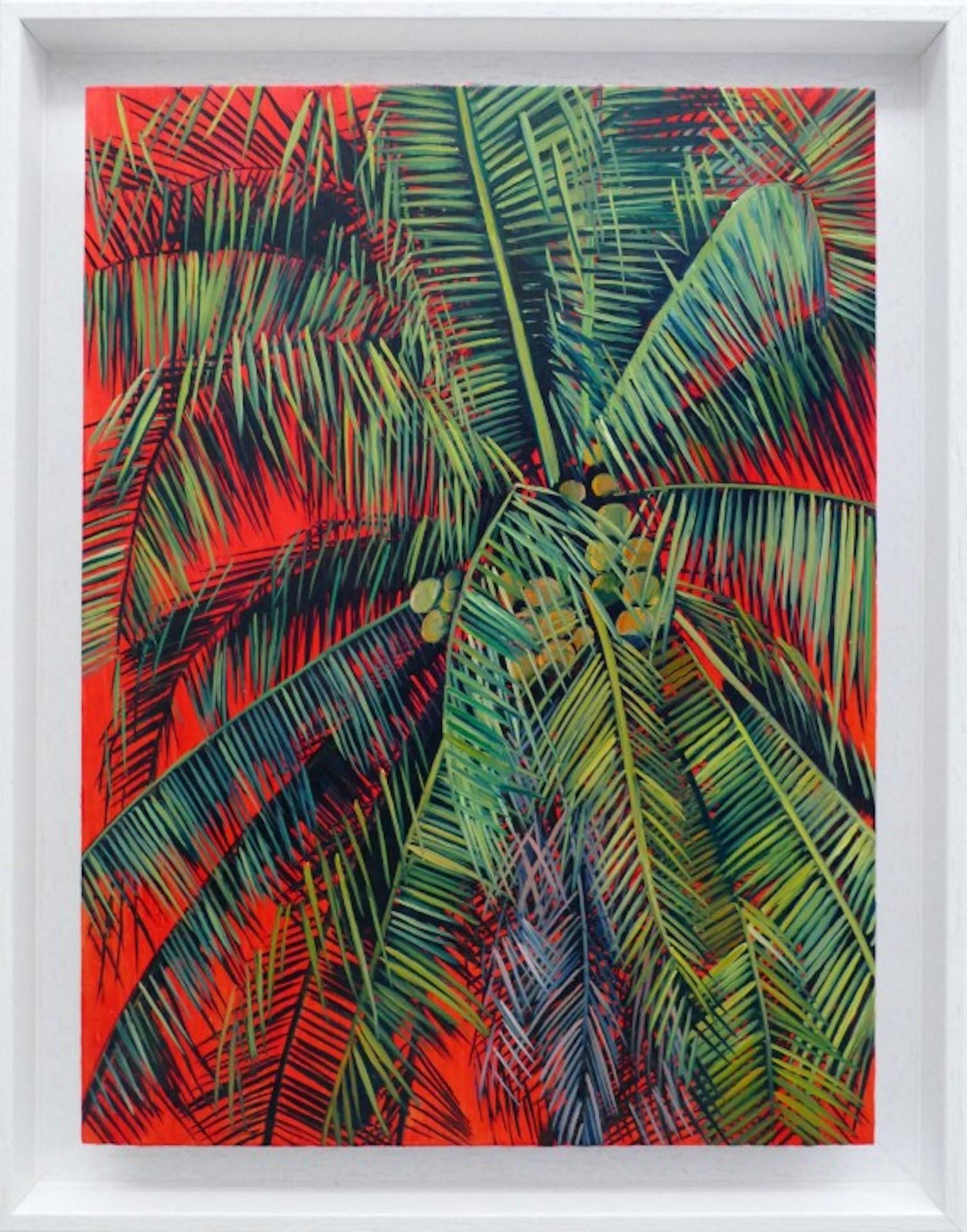 Agonda, Alanna Eakin, peinture originale, Pop Art, œuvre d'art tropicale, abordable en vente 2