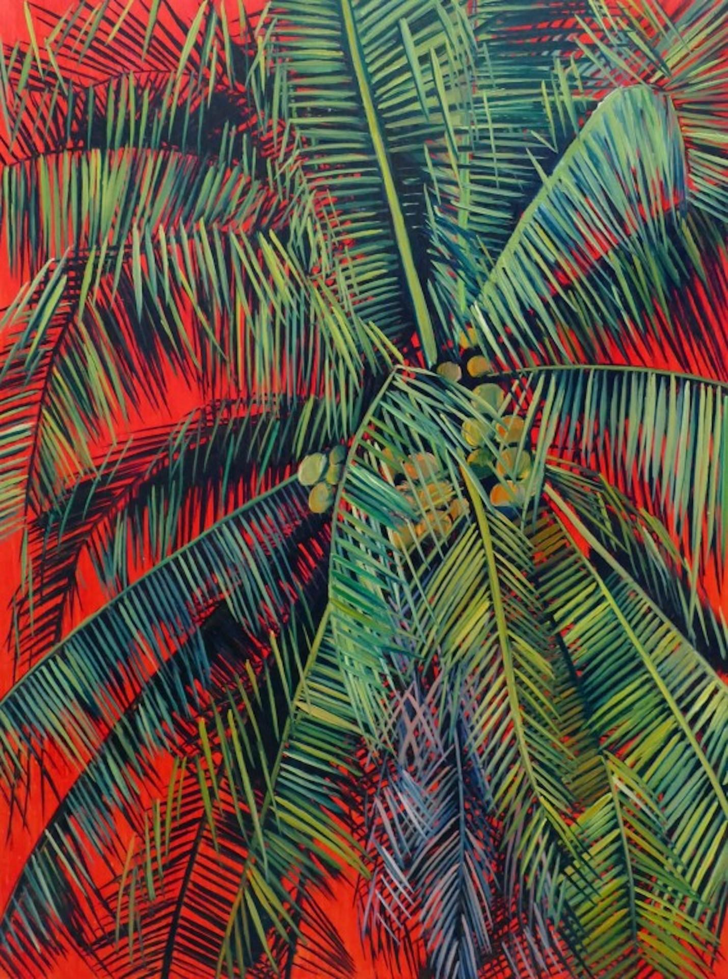 Agonda, Alanna Eakin, Original Painting, Pop Art, Tropical Artwork, Affordable
