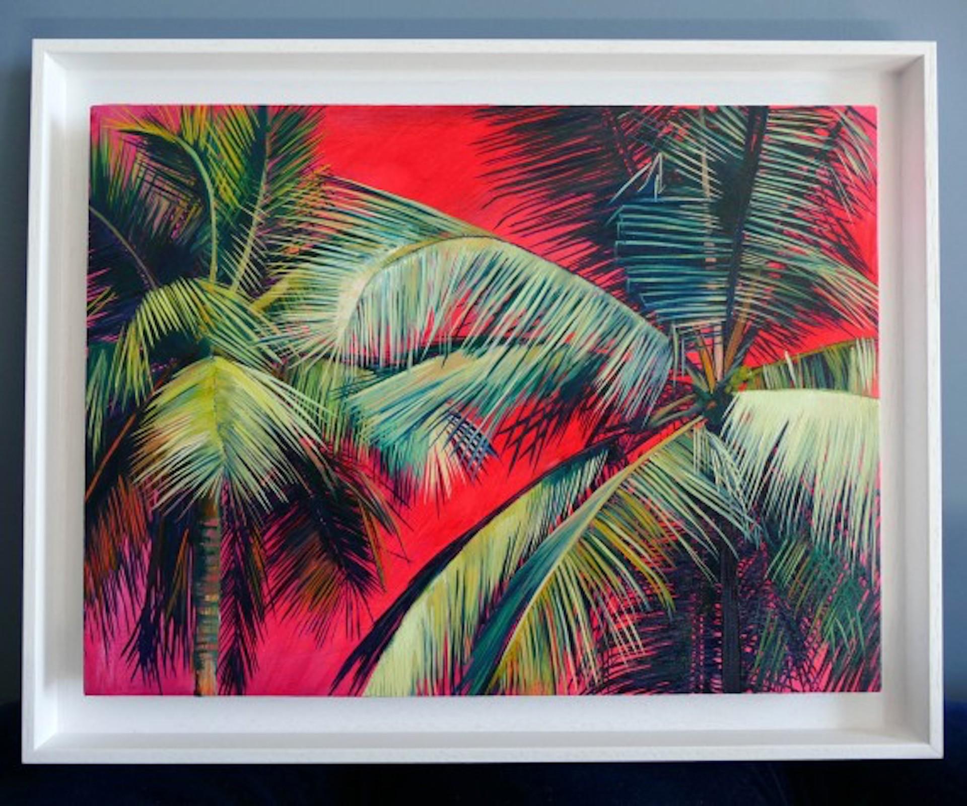 Alanna Eakin, Pipa, Palm Tree Art, Contemporary Art, Original Painting 3