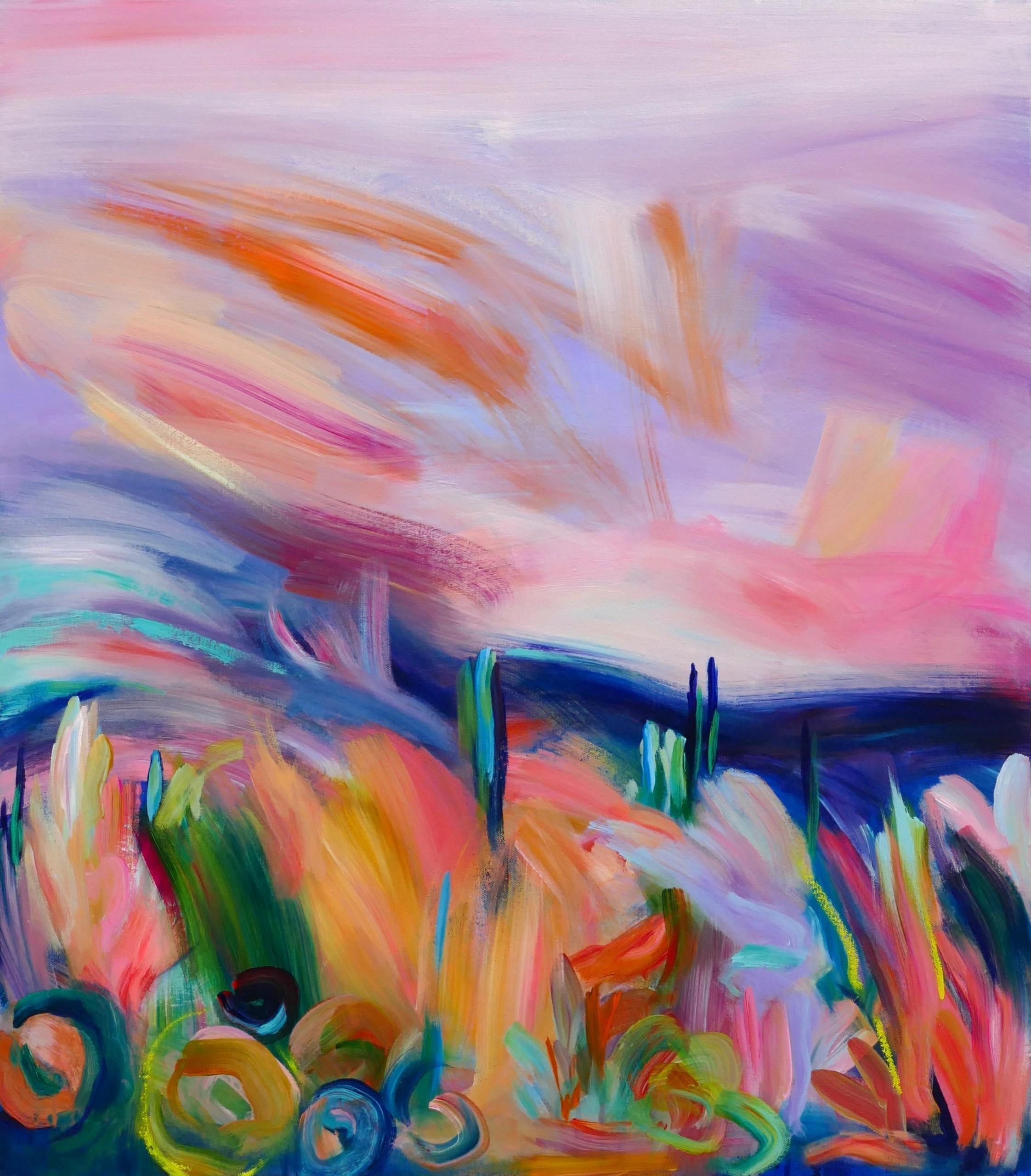 Alanna Eakin Abstract Painting - Awakening