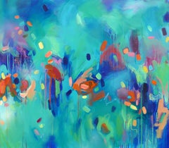 Coloriage Peinture de paysage abstraite Alanna Eakin