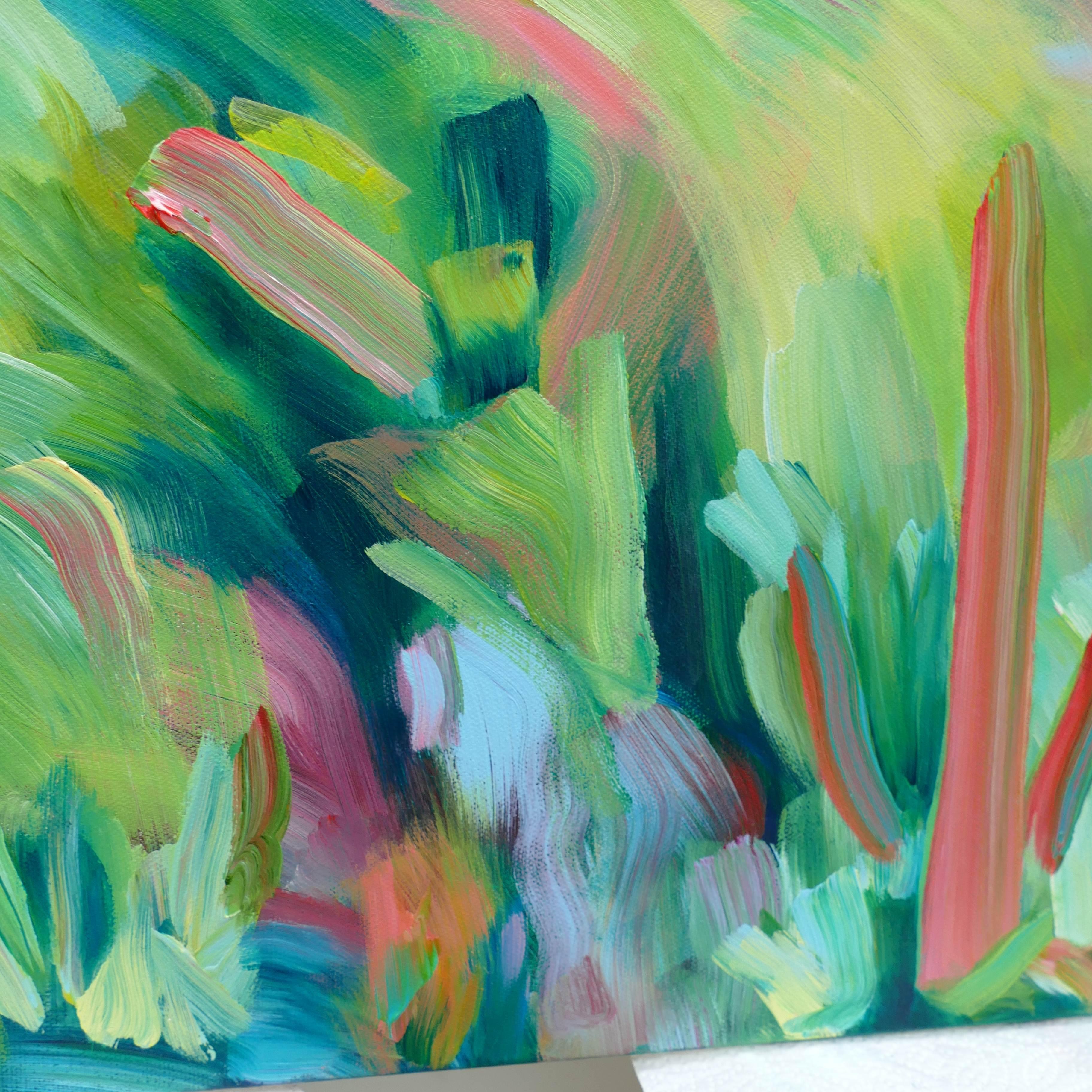 Kürzlich habe ich „I Allowed Myself to Dream“ von Alanna Eakin, abstrakte Landschaftsmalerei  im Angebot 2