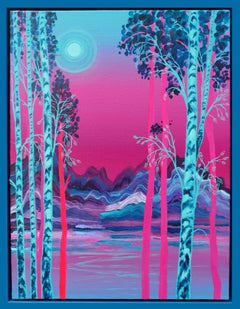 Stay, original painting, landscape