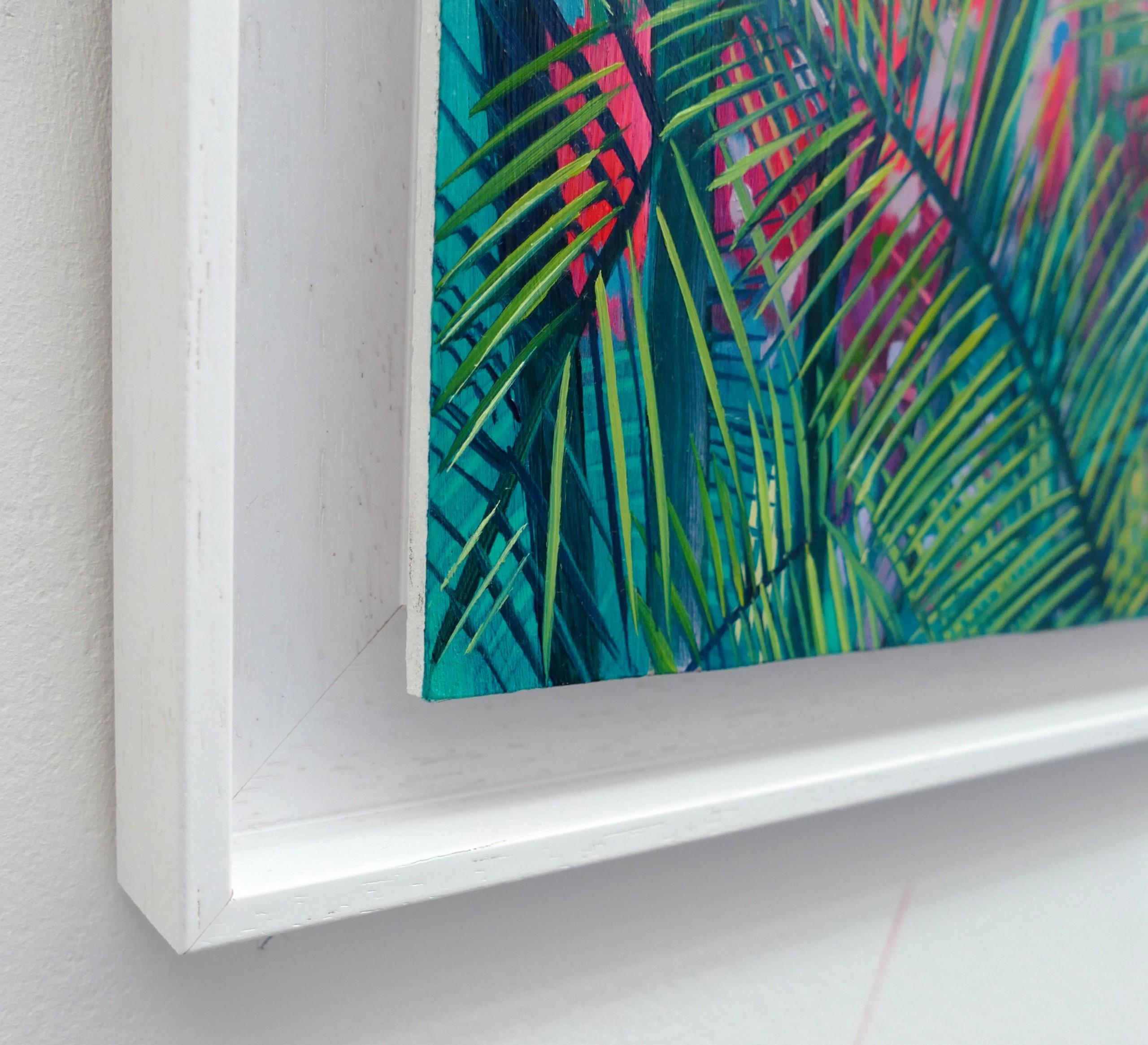 tropical garden painting