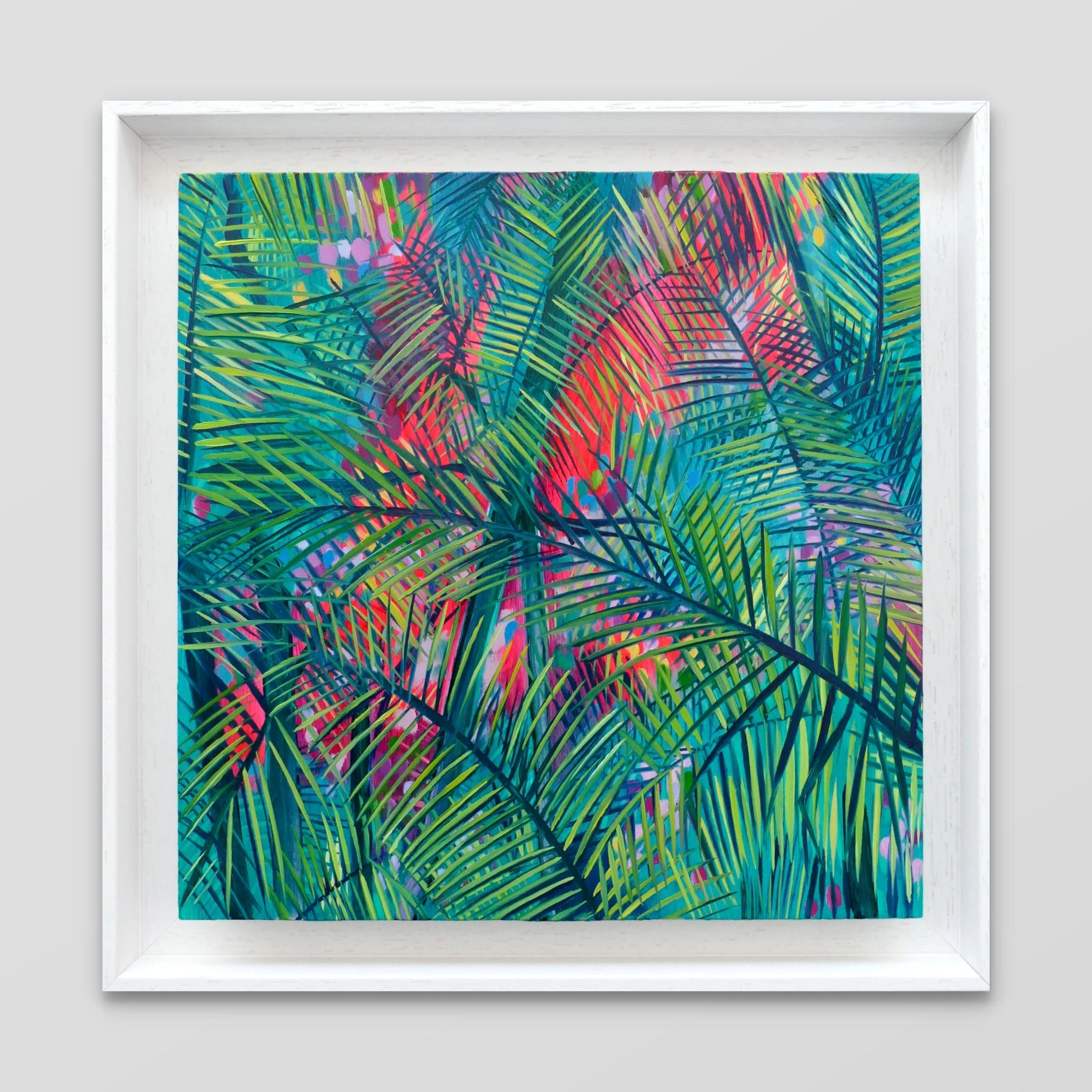 abstract tropical painting