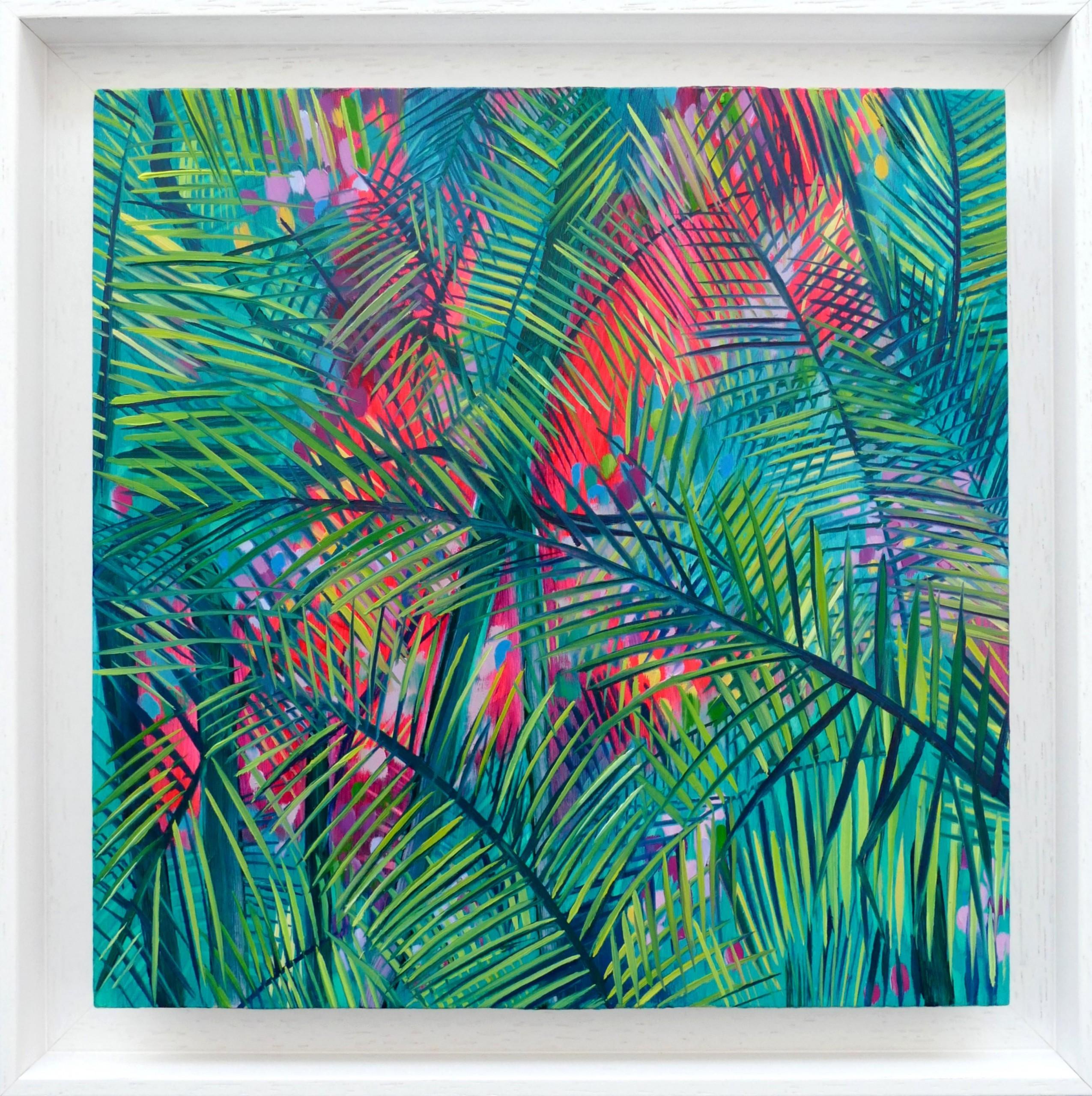 Alanna Eakin Abstract Painting - Tropical Garden VIII