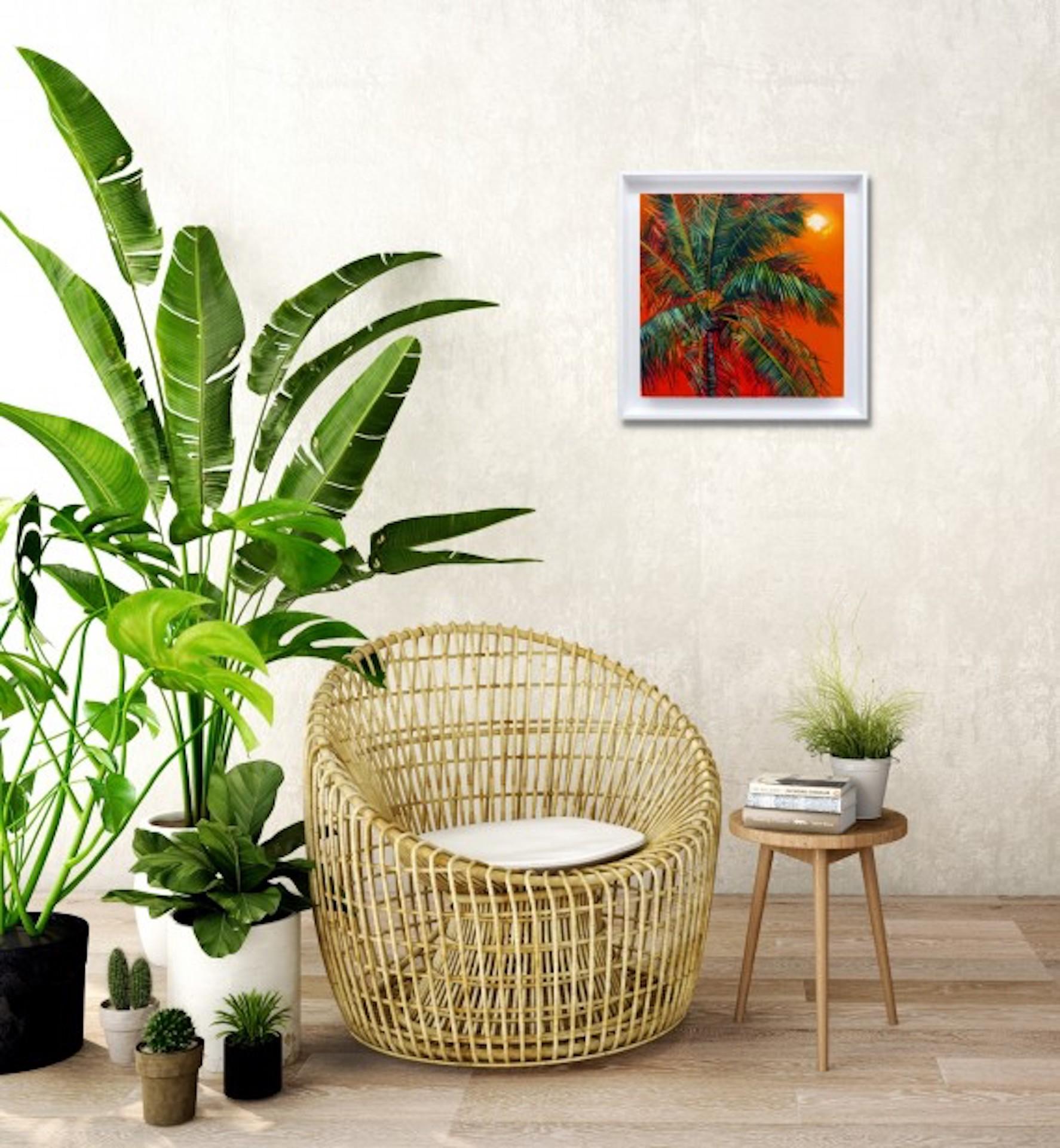 Zanzibar, Alanna Eakin, Affordable Artwork, Original Summer Tree Painting For Sale 3