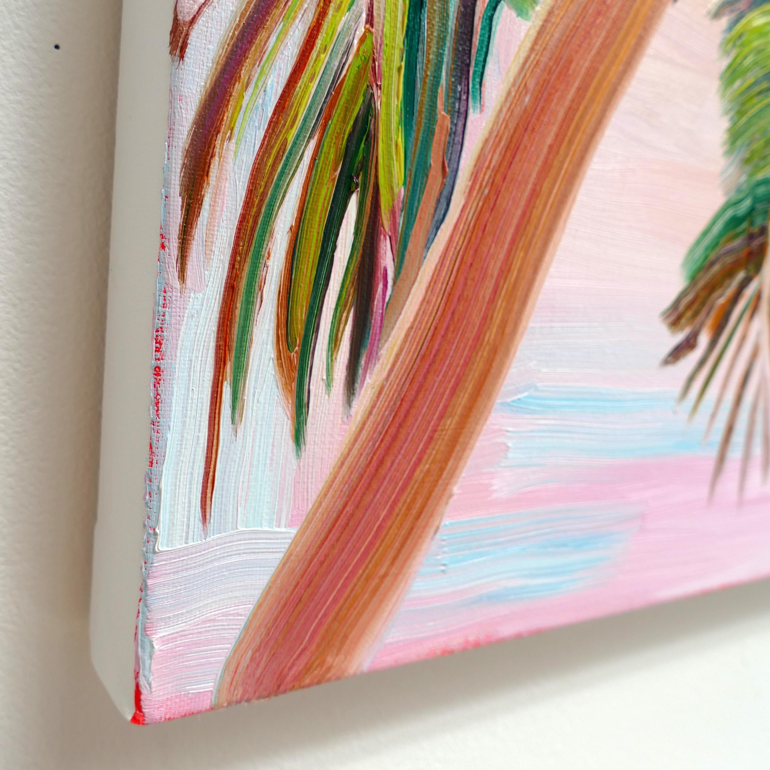 Anjuna con estampado de pintura al óleo de Alanna Eakin en venta 5