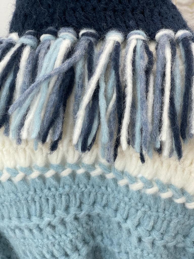 Alanui - Manteau tricoté à franges en alpaga Pour femmes en vente