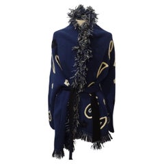 Alanui - Cardigan en cachemire bleu
