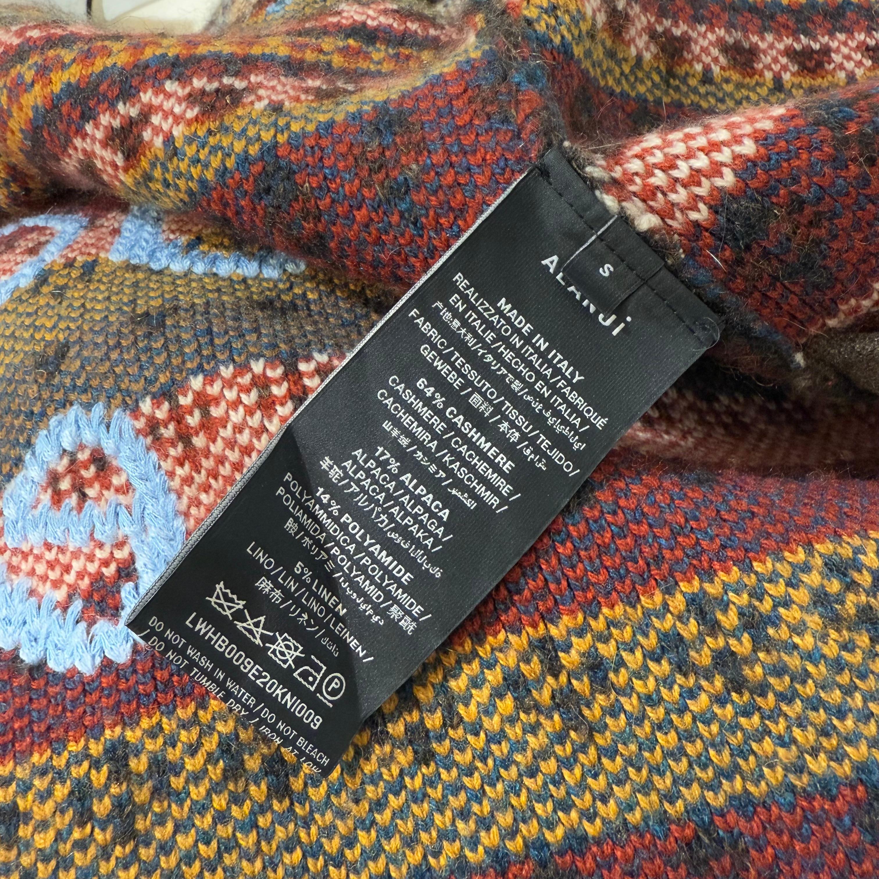Alanui Cashmere Cardigan Size S For Sale 2