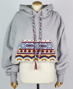 Alanui Embroidered Cotton & Cashmere Blend Hoodie