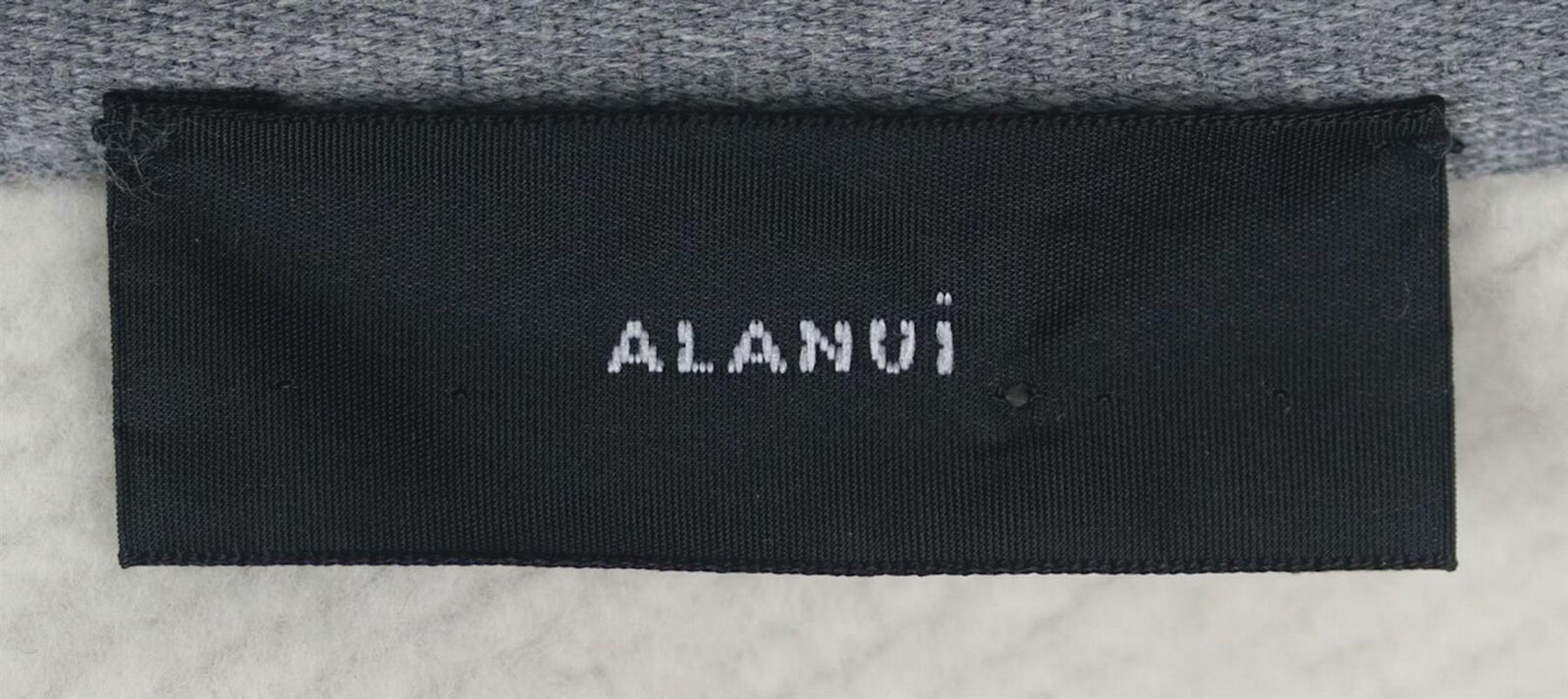 Alanui Embroidered Cotton & Cashmere Blend Hoodie In Excellent Condition In London, GB