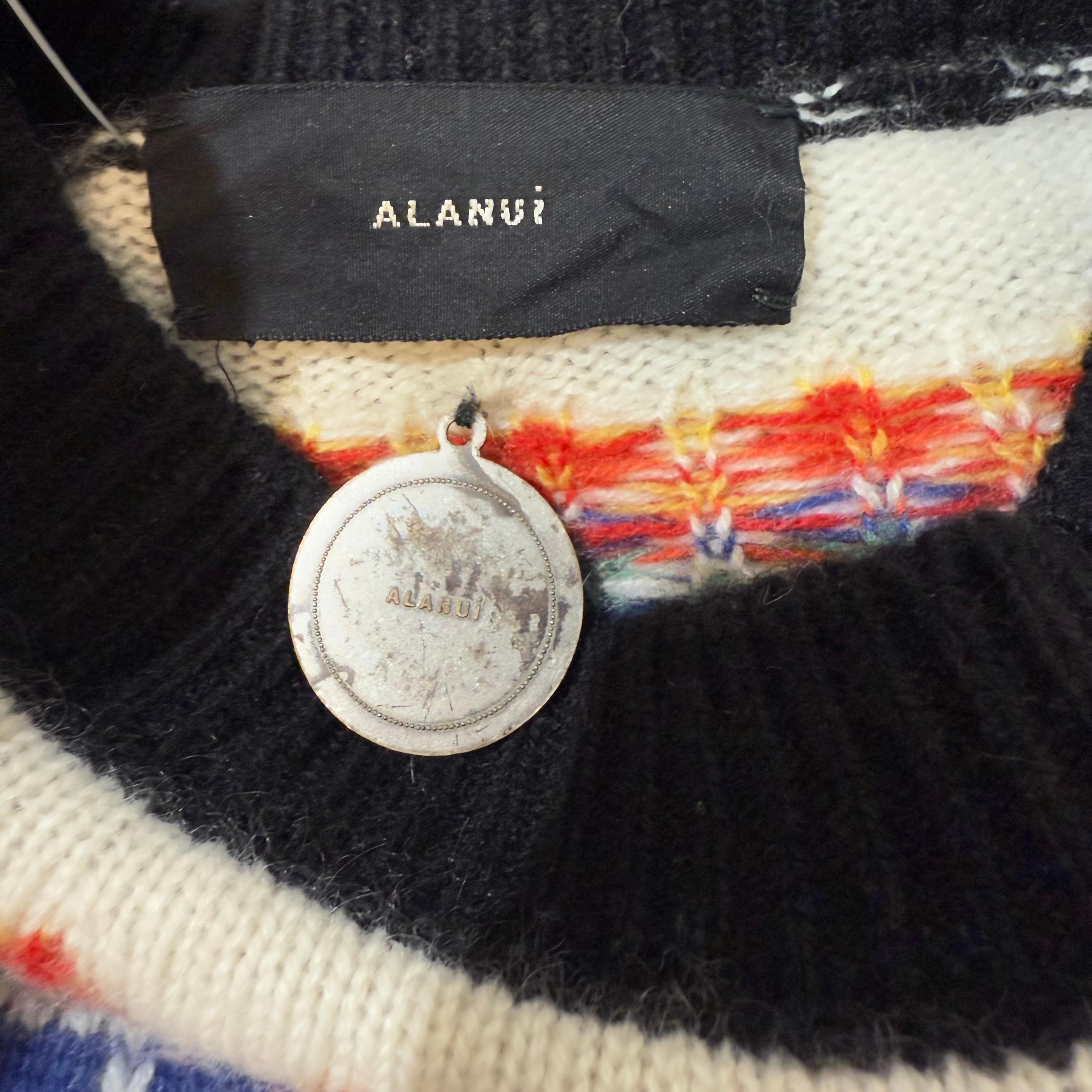 Alanui Floral Cashmere Pull Size S For Sale 1