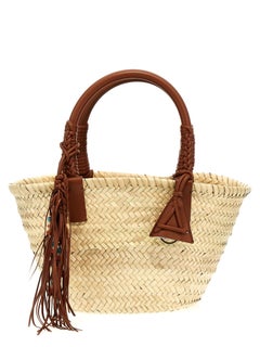 Alanui Icon Palm Tote Bag — Brown