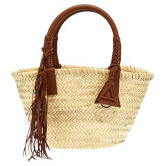 Alanui Icon Palm Tote Bag — Brown