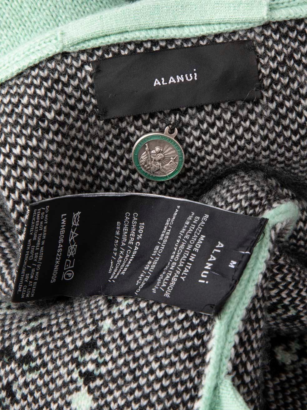 Alanui Paisley Print Cashmere Cardigan Size M 2
